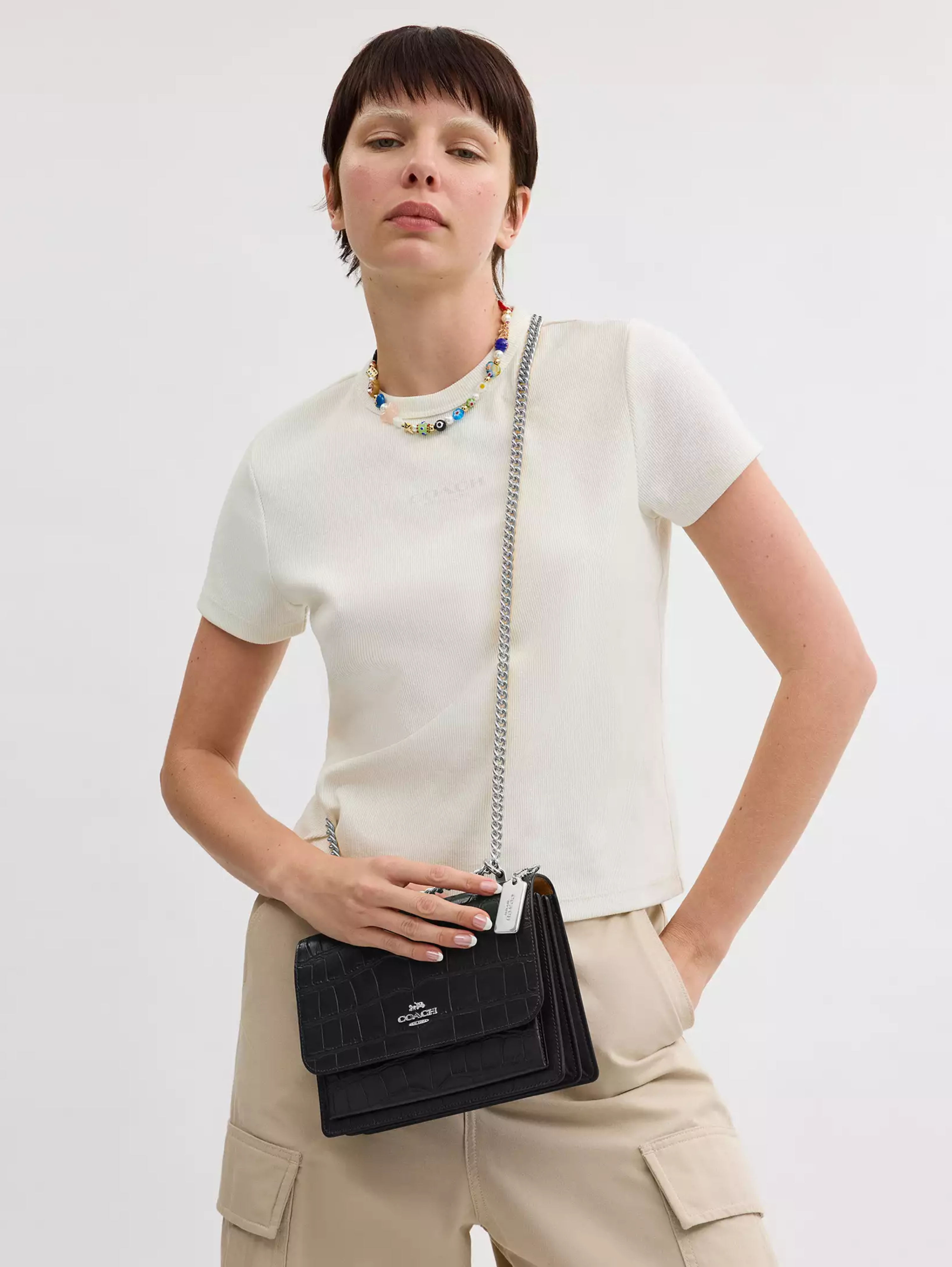 Klare Crossbody Bag In Signature Canvas