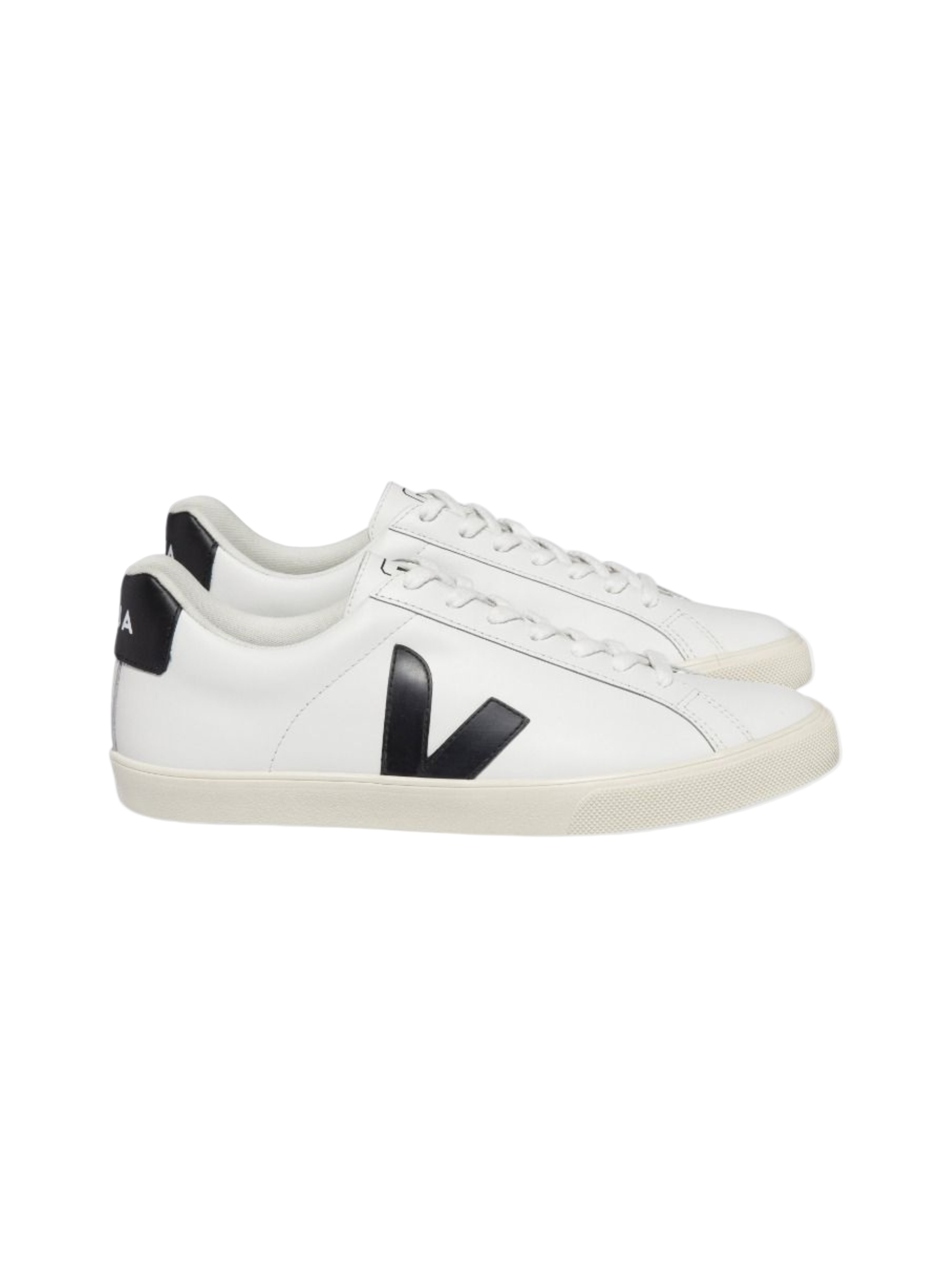 ESPLAR LEATHER WHITE BLACK