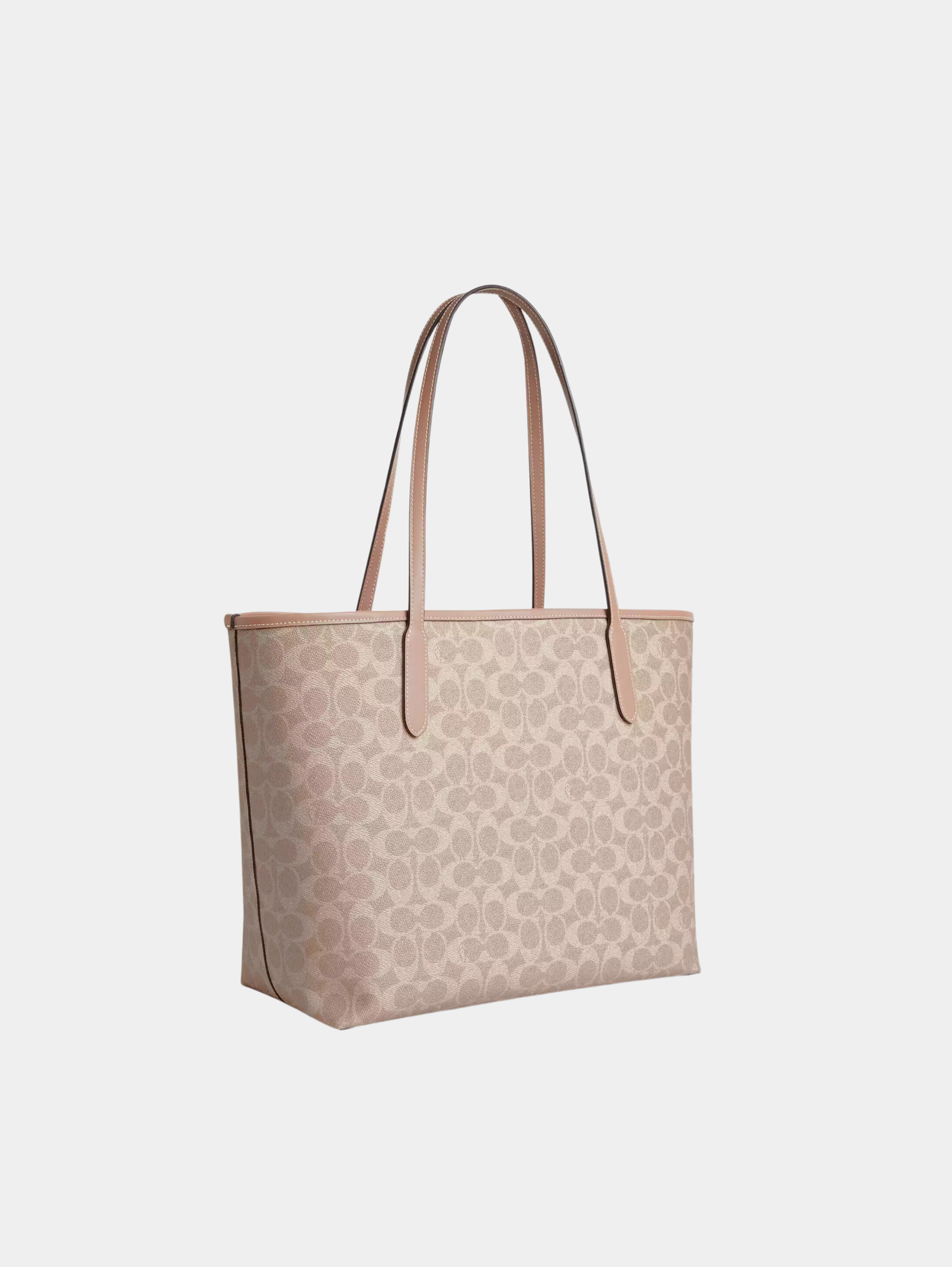 City Tote In Signature Canvas