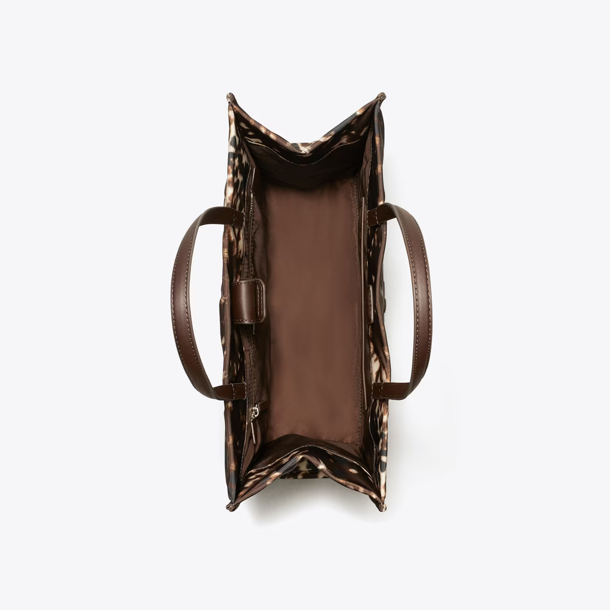 ELLA PRINTED NYLON SMALL TOTE
