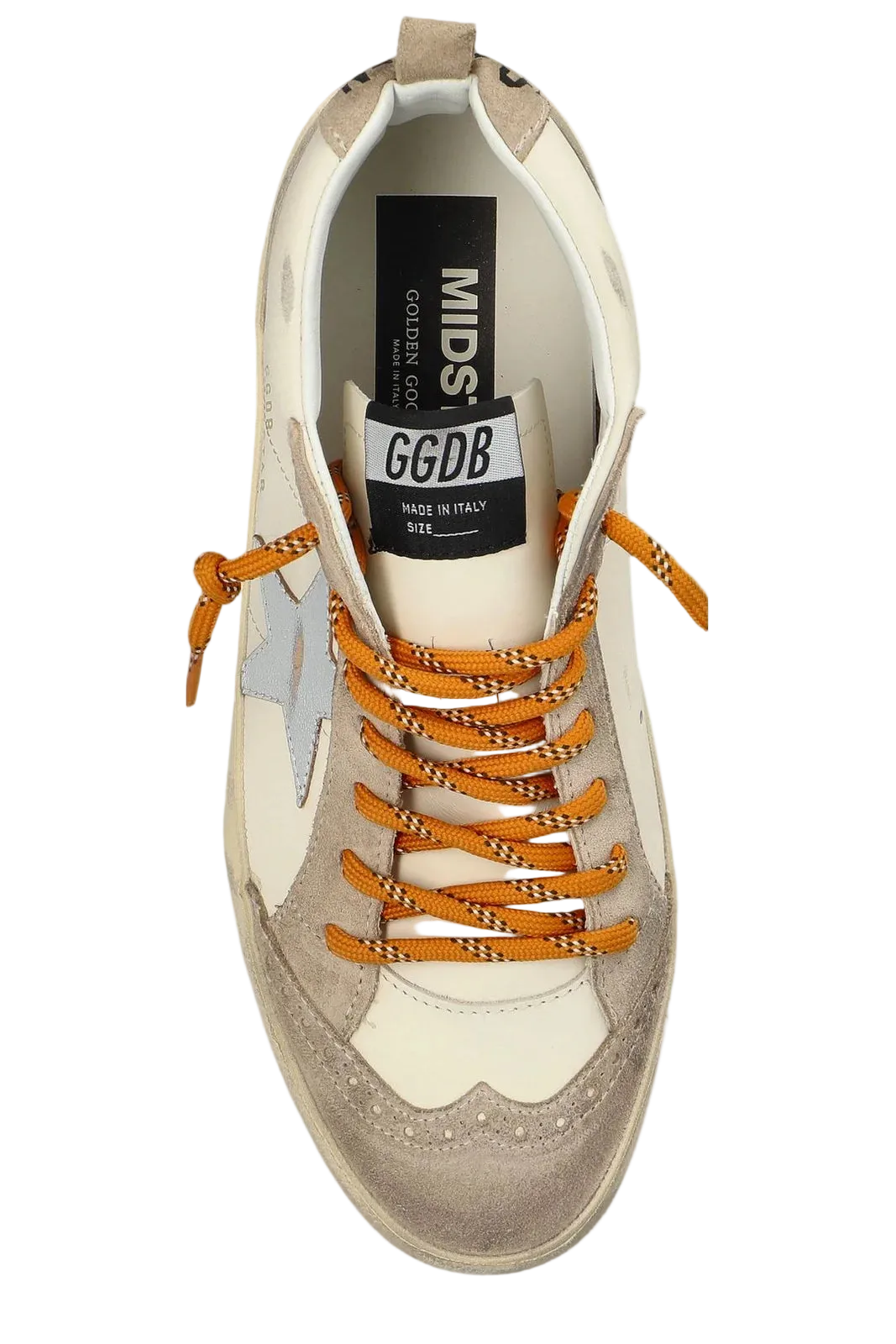 Golden Goose Deluxe Brand Mid Star Lace-Up Sneakers