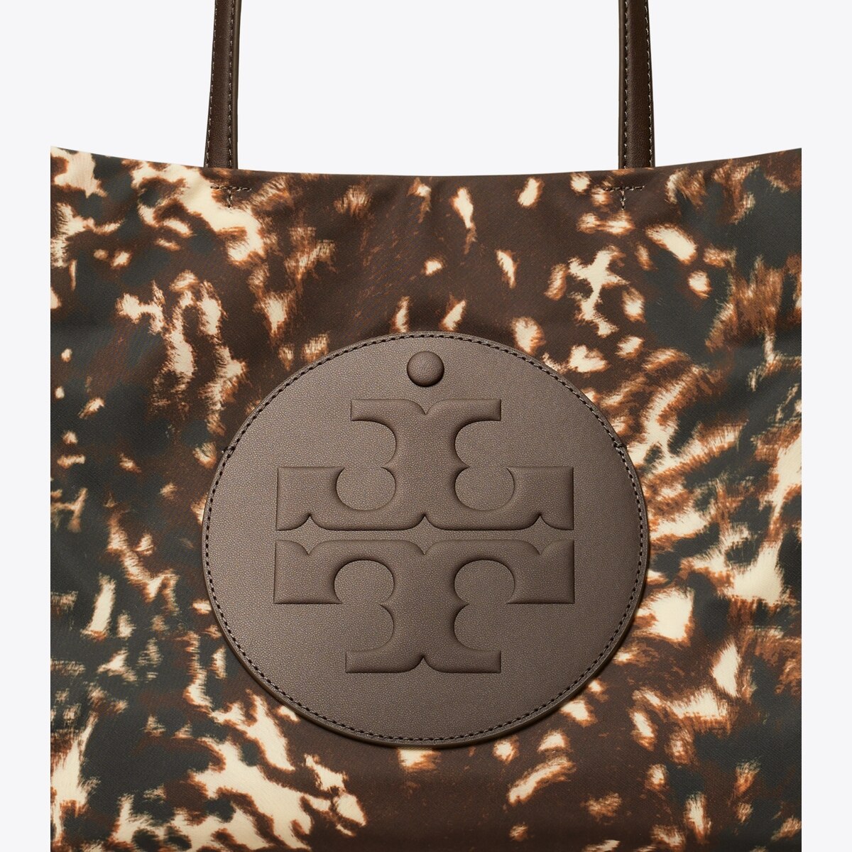 ELLA PRINTED NYLON SMALL TOTE
