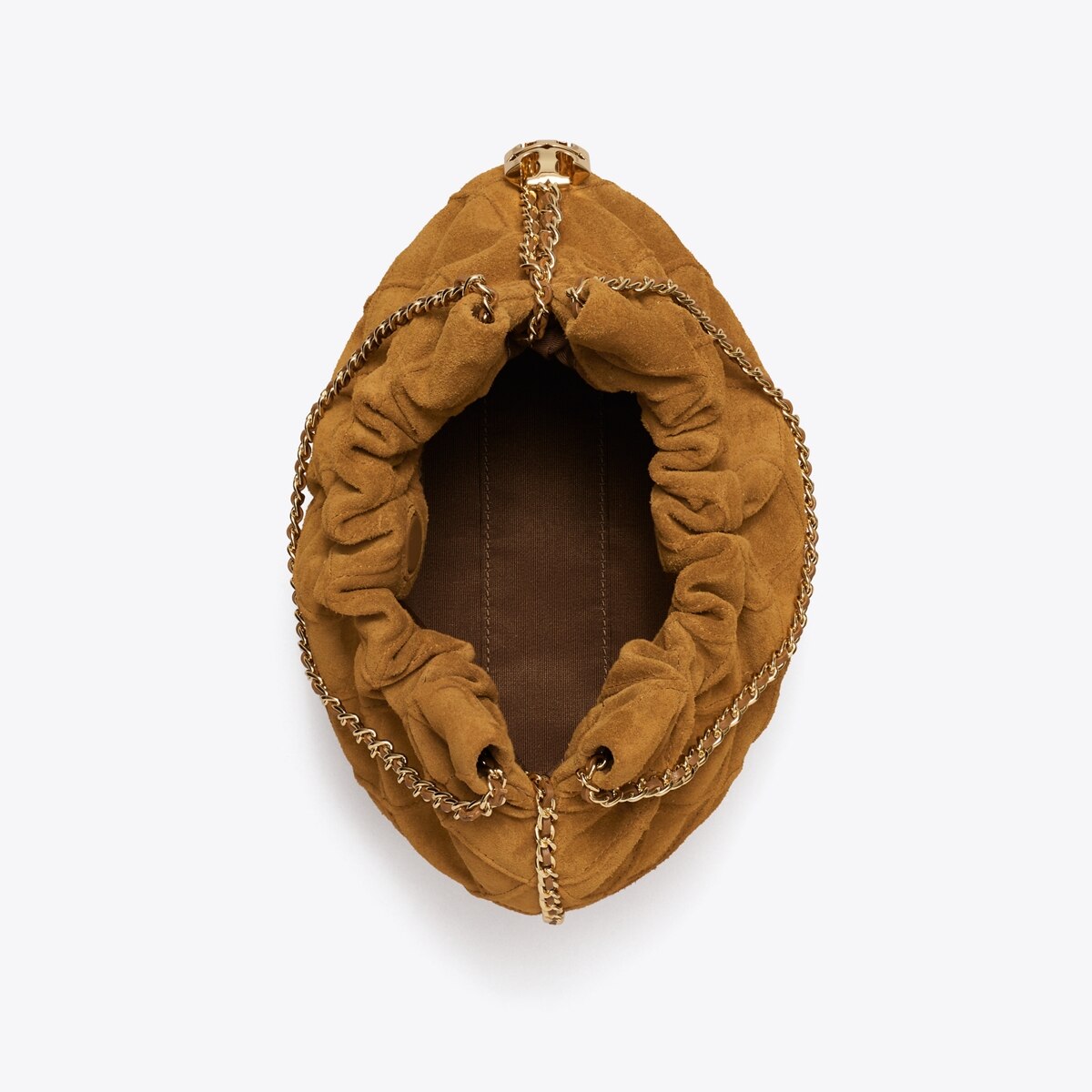 MINI FLEMING SOFT SUEDE HOBO BAG