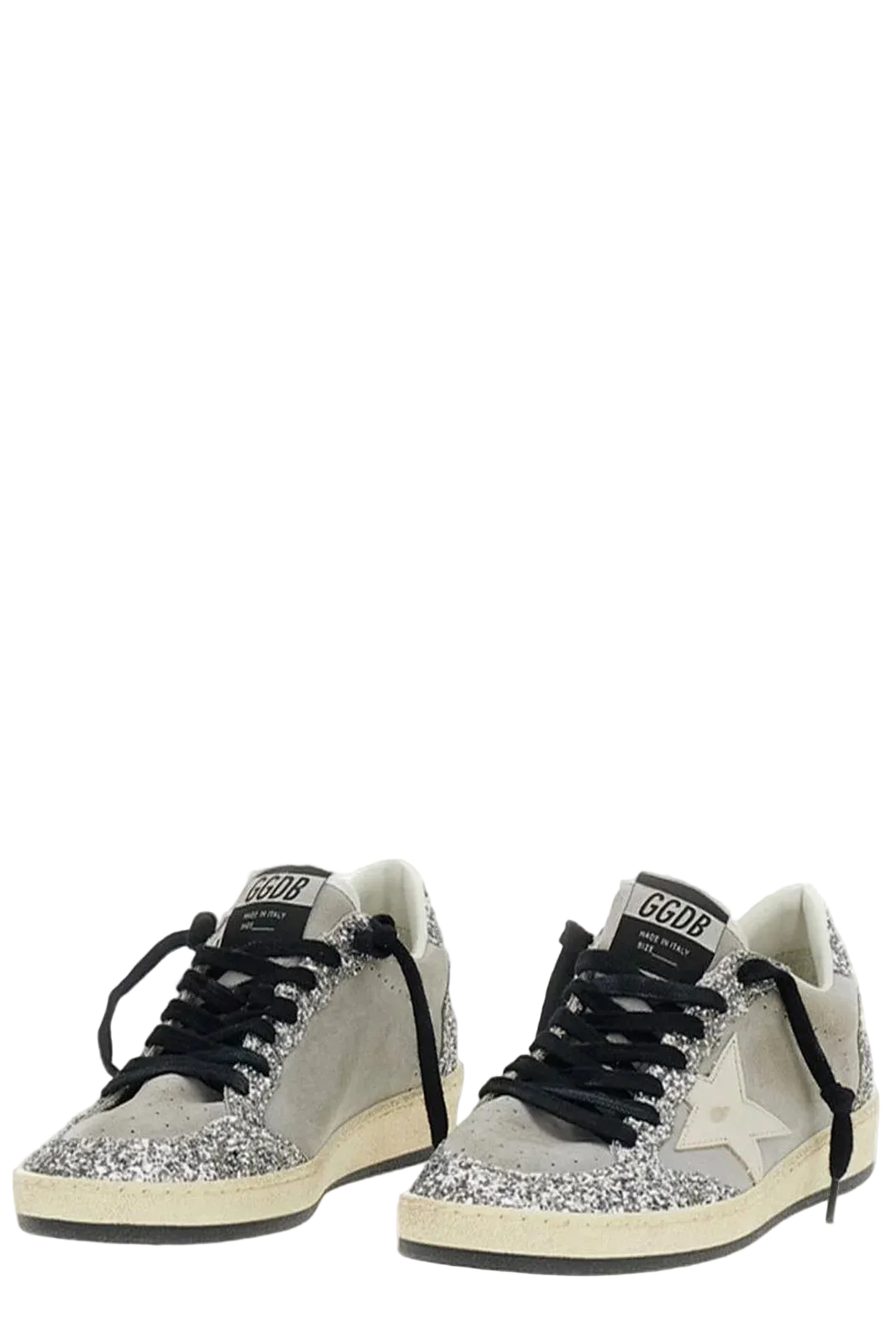 Golden Goose Deluxe Brand Ballstar Glittered Sneakers