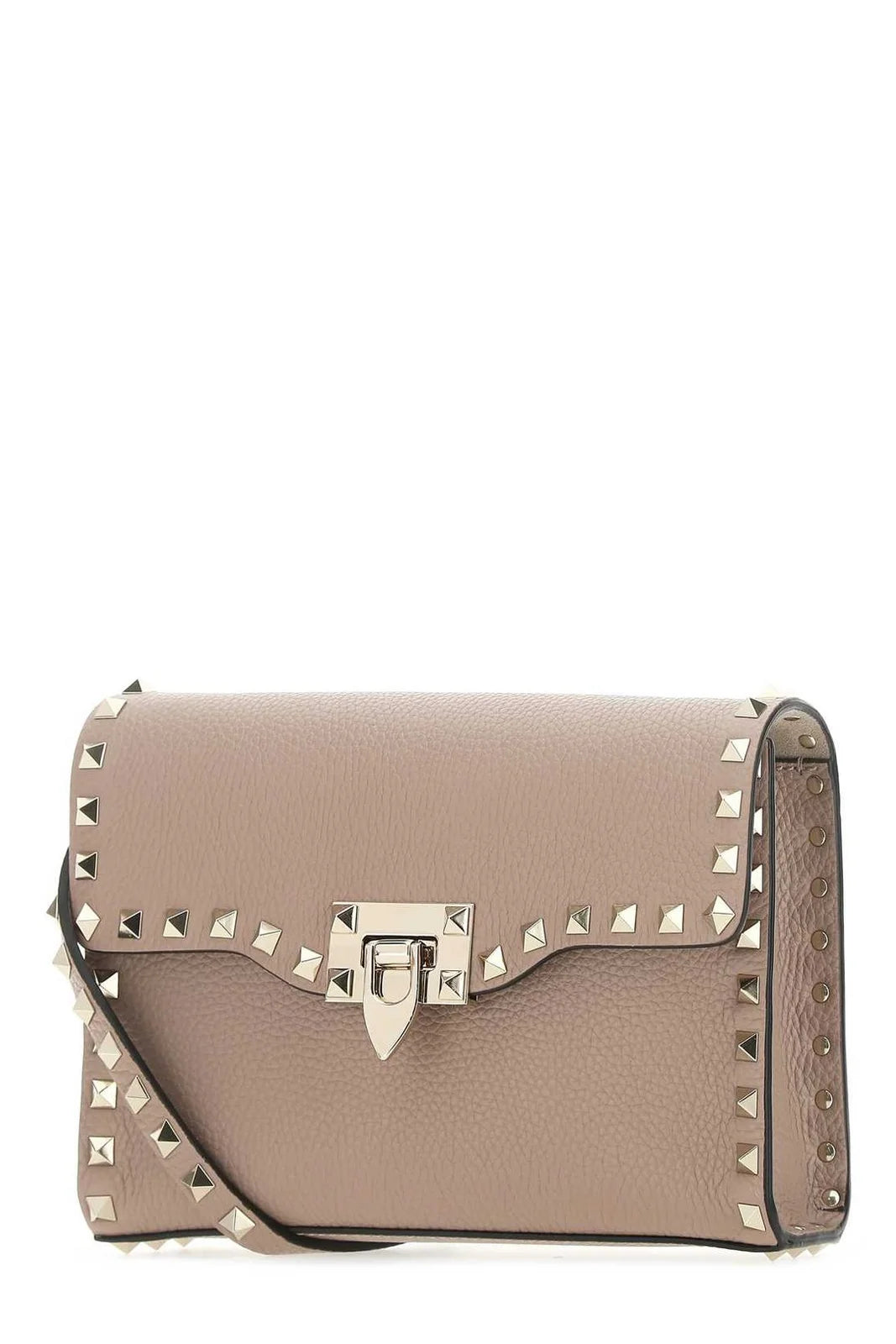 Valentino Garavani Rockstud Foldover Top Small Crossbody Bag