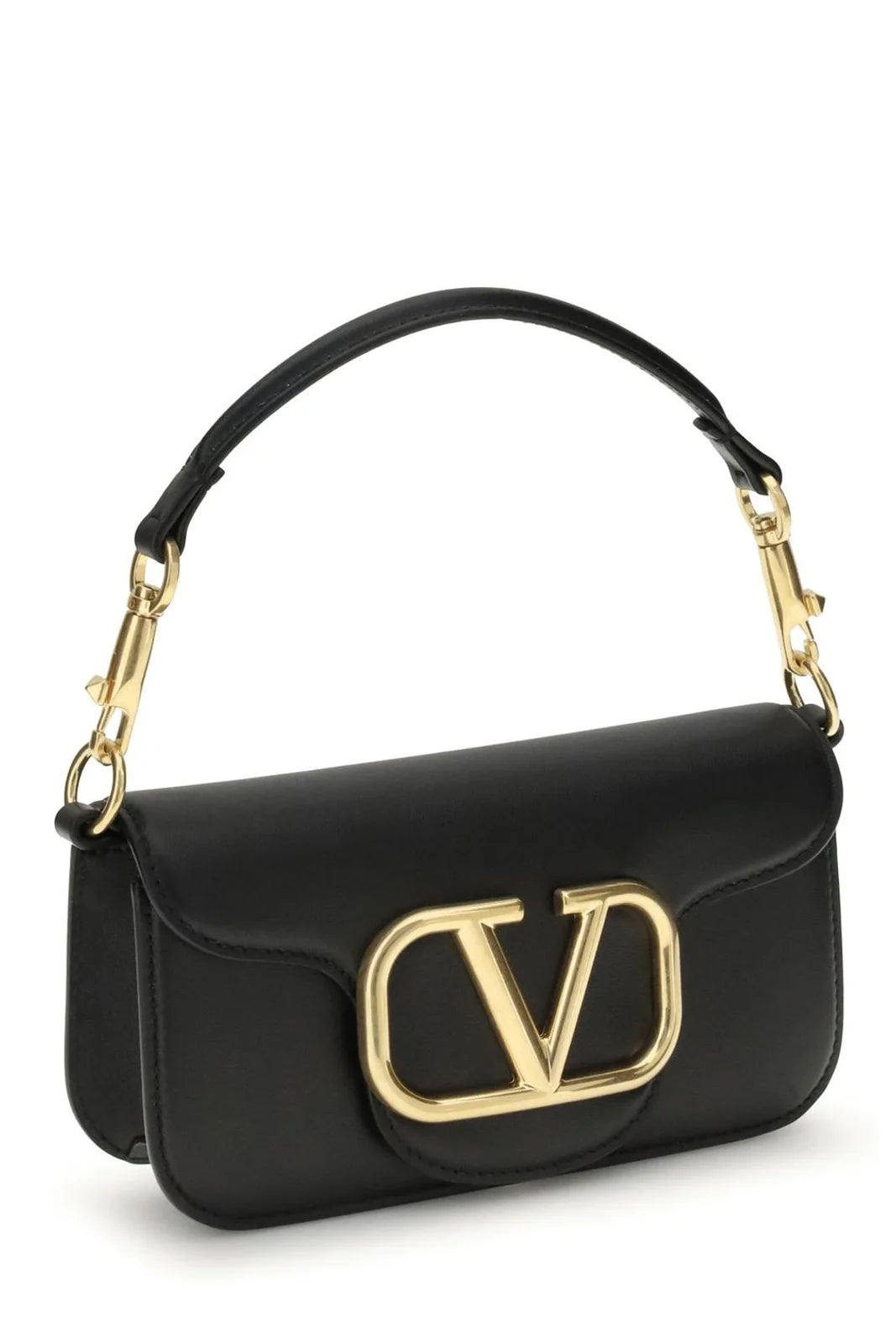 Valentino Locò Foldover Top Small Shoulder Bag