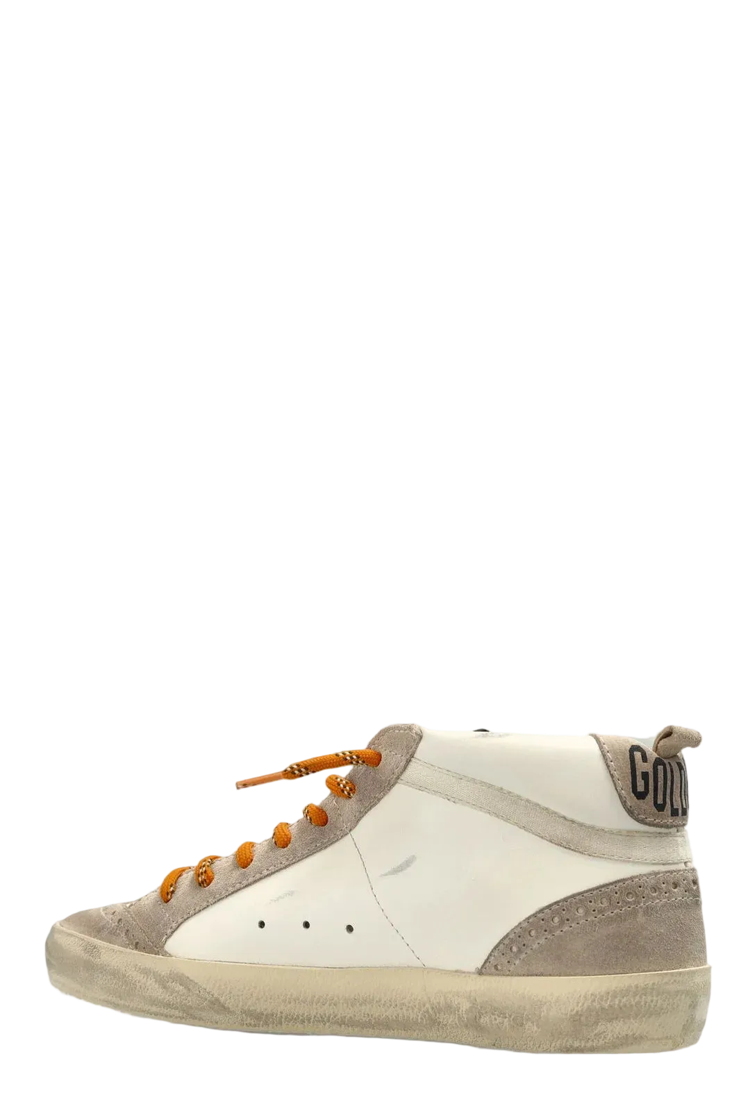 Golden Goose Deluxe Brand Mid Star Lace-Up Sneakers