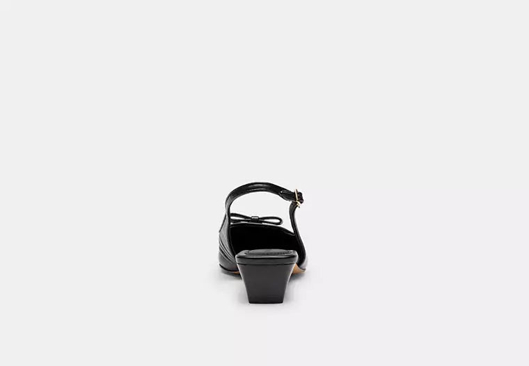 Bow Slingback Heel