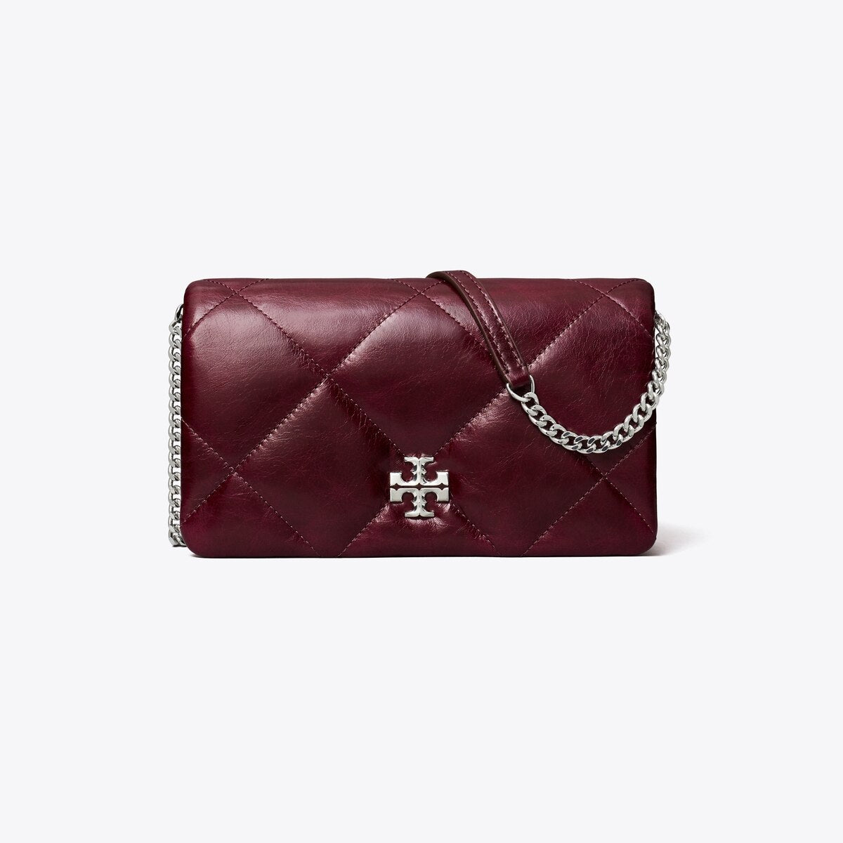KIRA DIAMOND QUILT DISTRESSED CROSSBODY