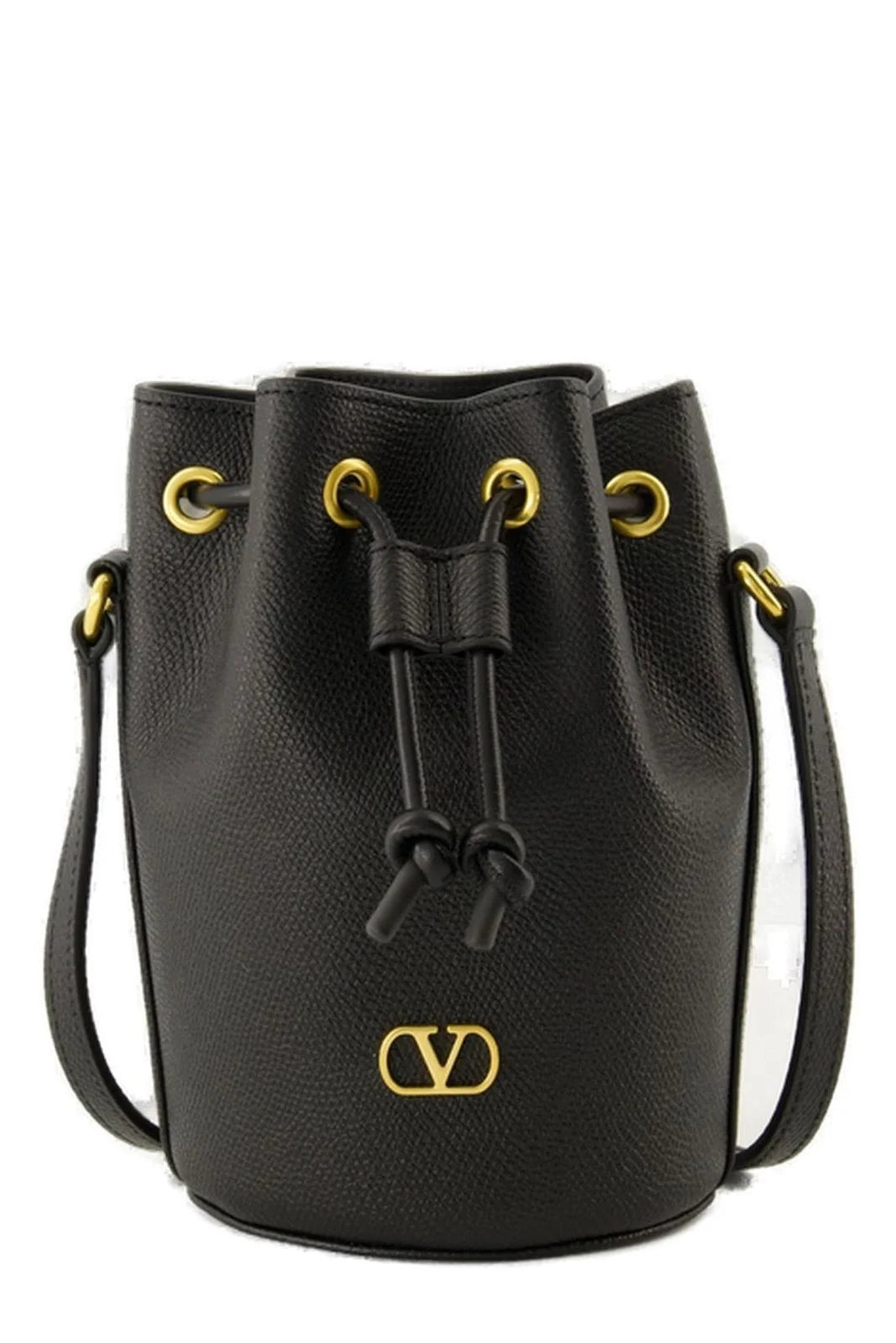 Valentino VLogo Signature Drawstring Bucket Bag
