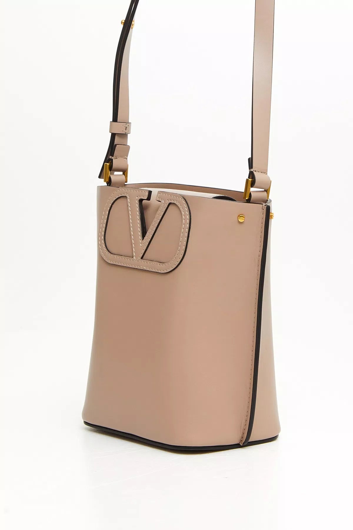 Fill me small calfskin bucket bag