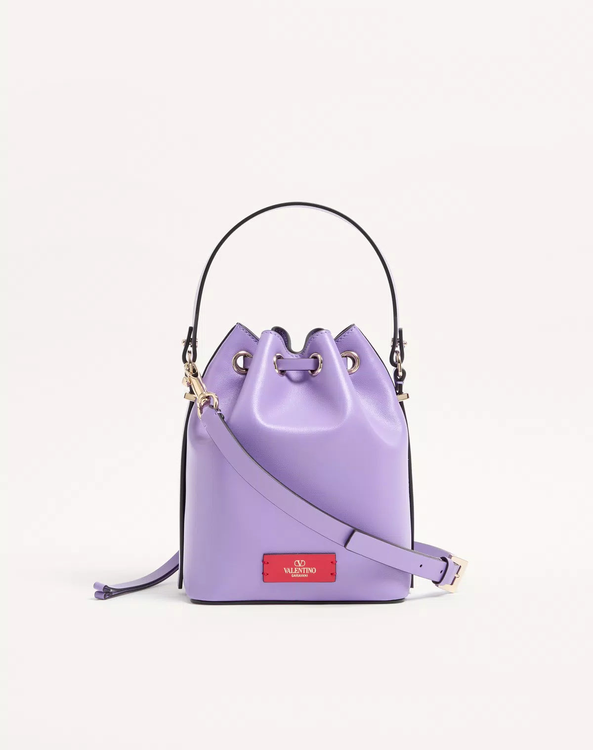 Vlogo walk bucket bag in calfskin
