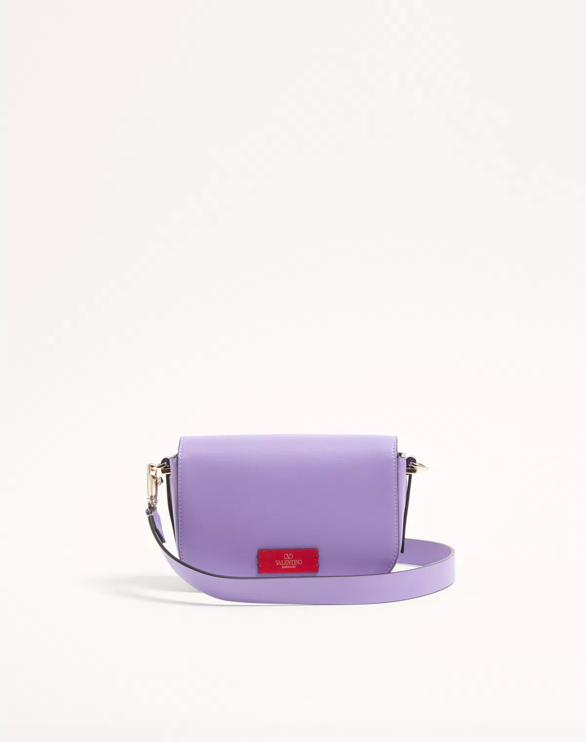 Vlogo walk small calfskin crossbody bag
