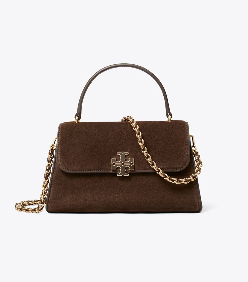 Britten Suede Top Handle