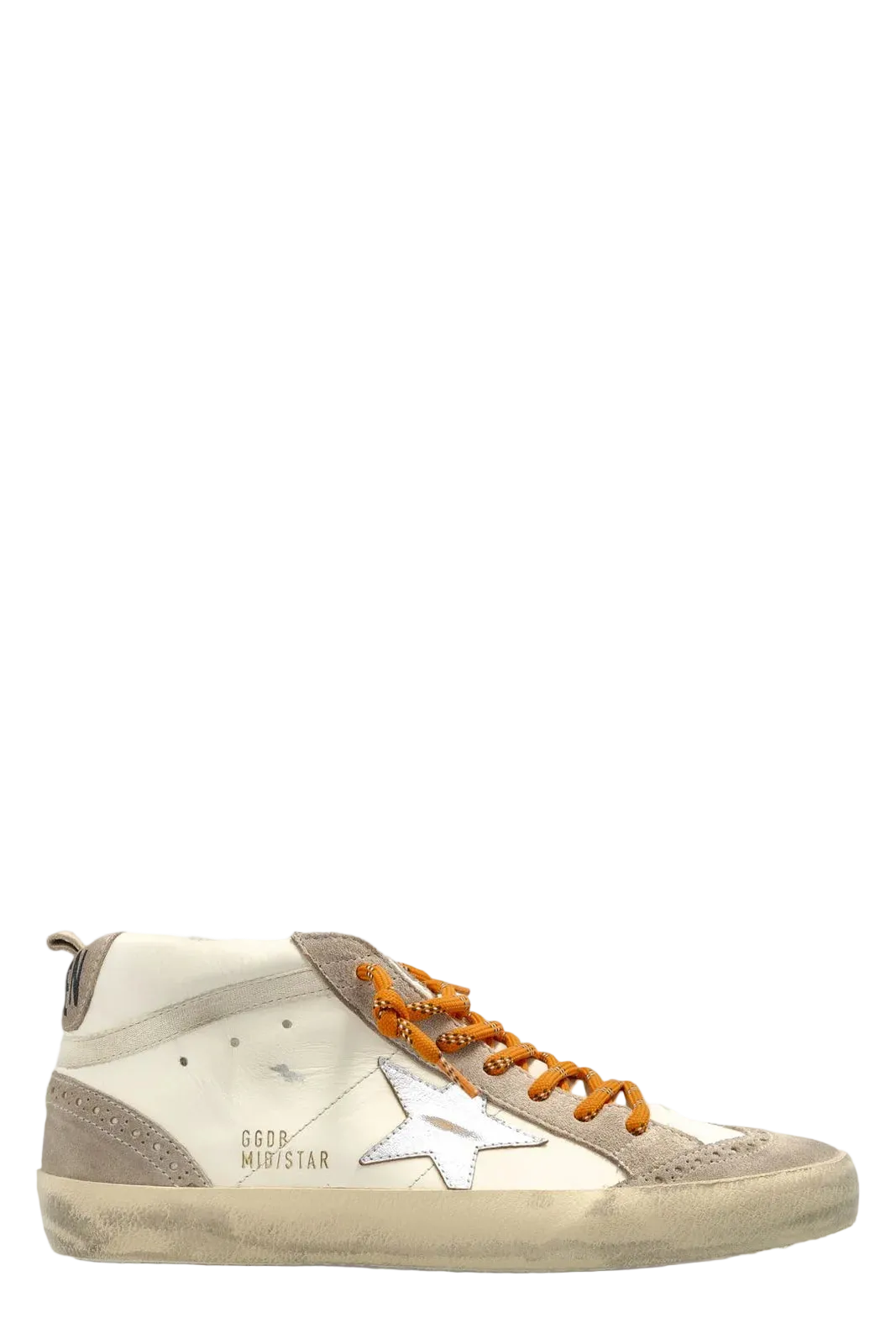 Golden Goose Deluxe Brand Mid Star Lace-Up Sneakers