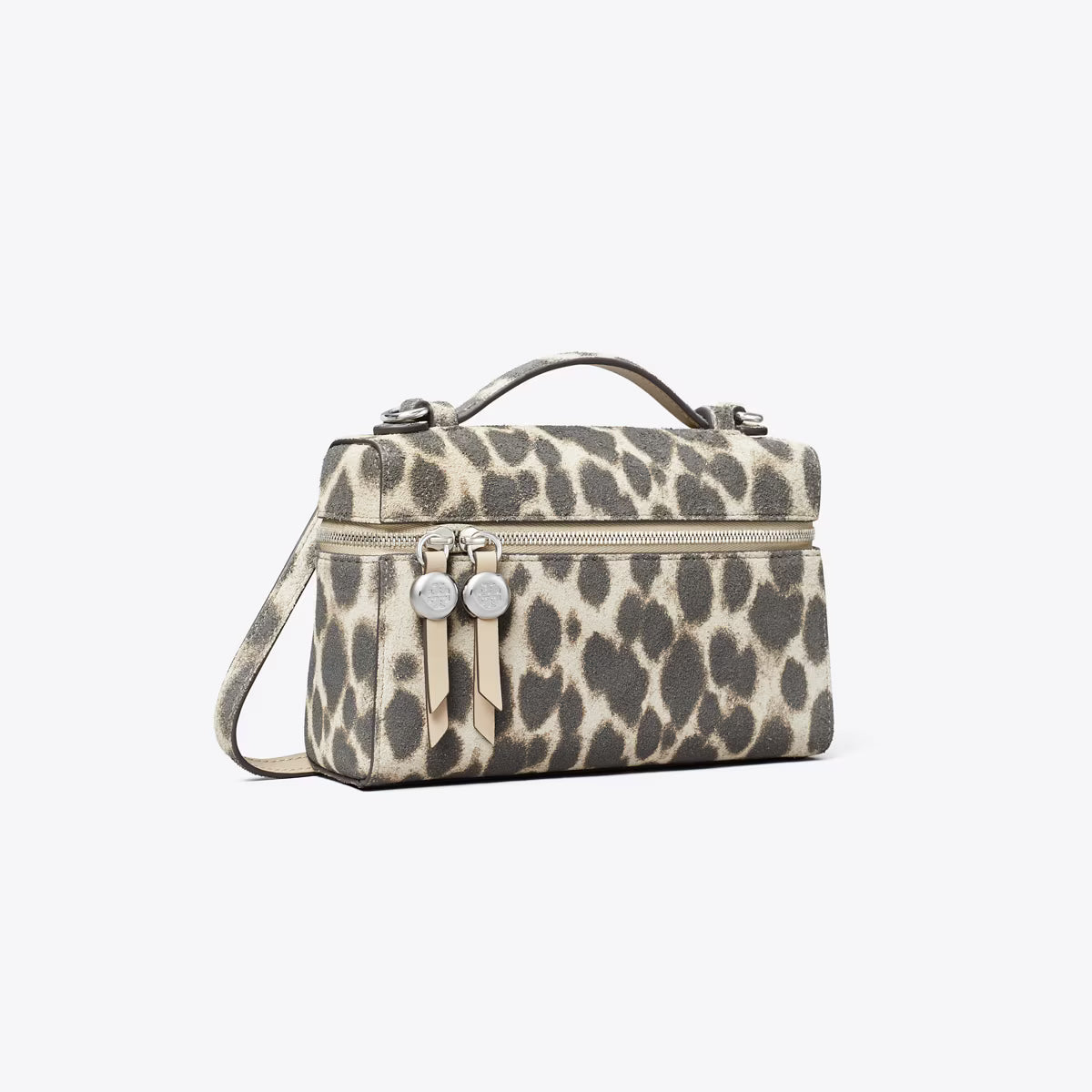 SLIM ROMY SUEDE TOP HANDLE