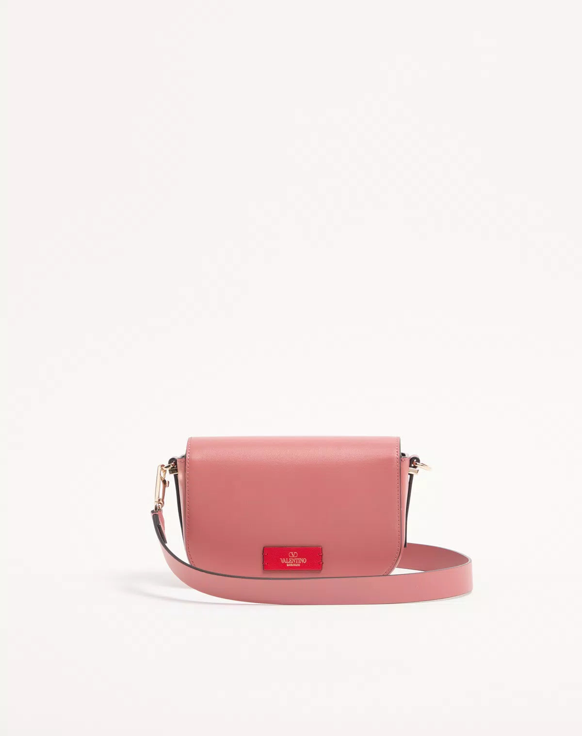 Vlogo walk small calfskin crossbody bag