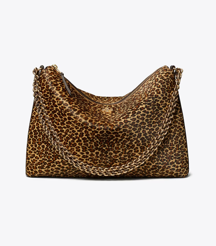 Britten Haircalf Zip Shoulder Bag