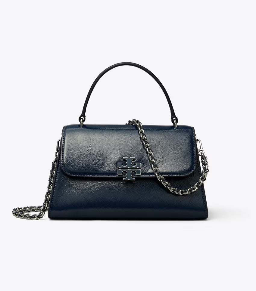 Britten Crinkle Shine Top Handle