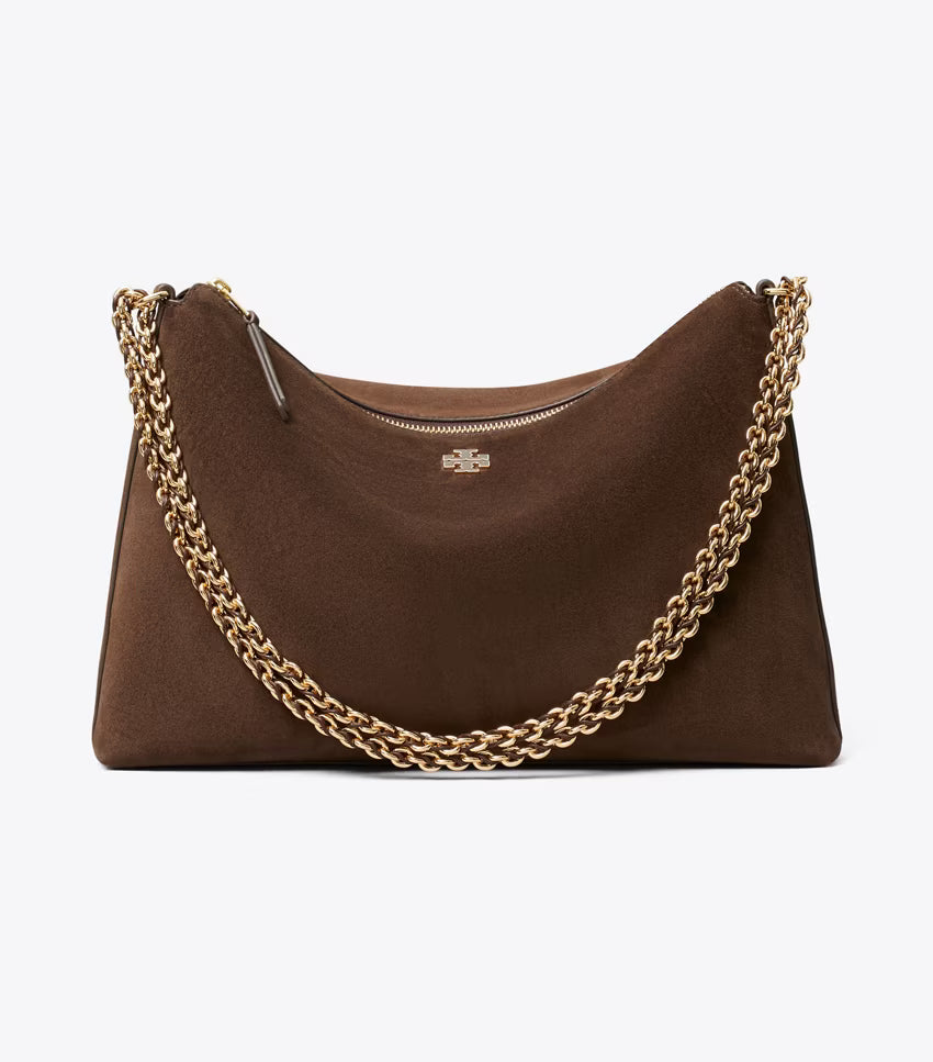 Britten Suede Zip Shoulder