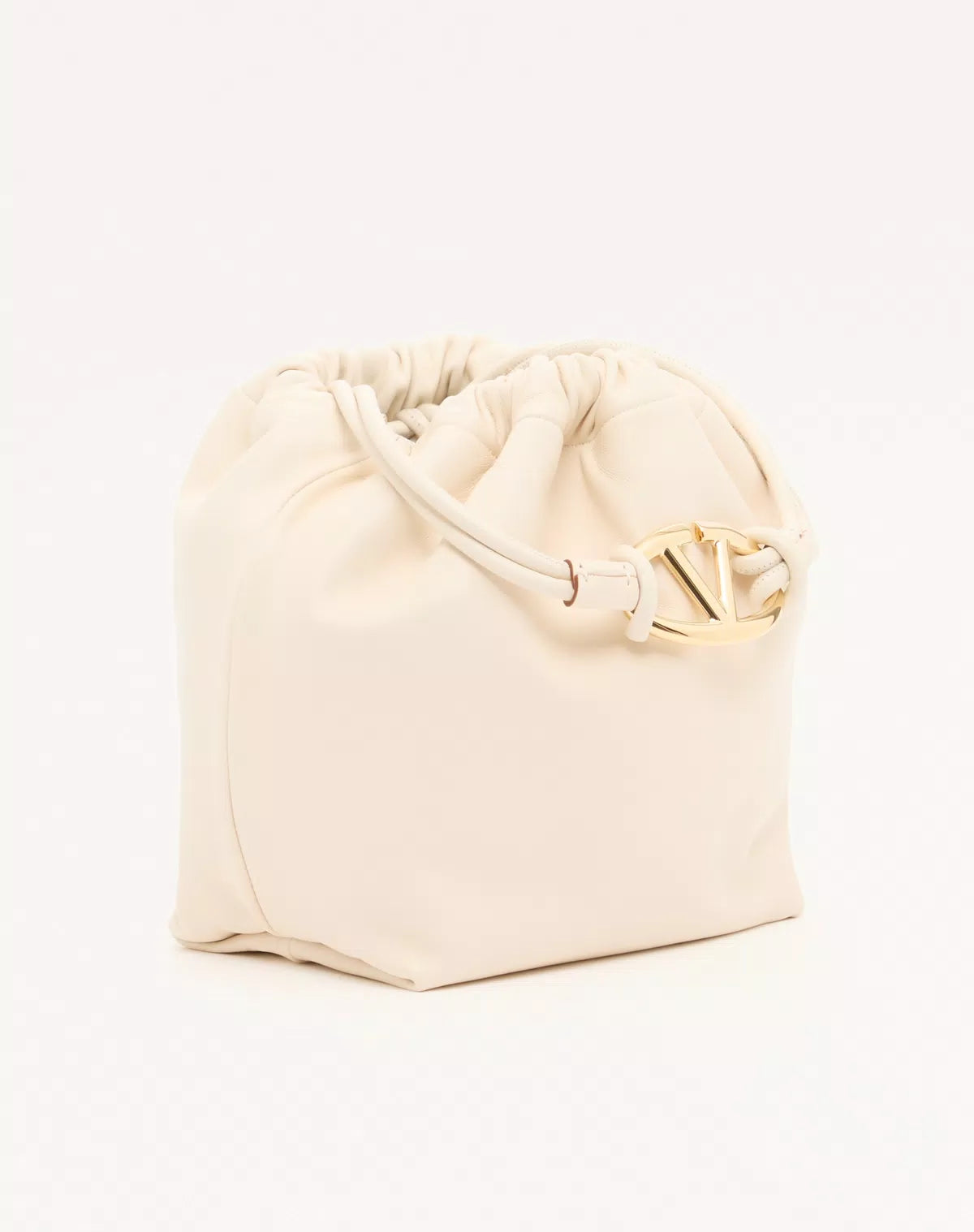 Vlogo pouf pouch bag in nappa leather