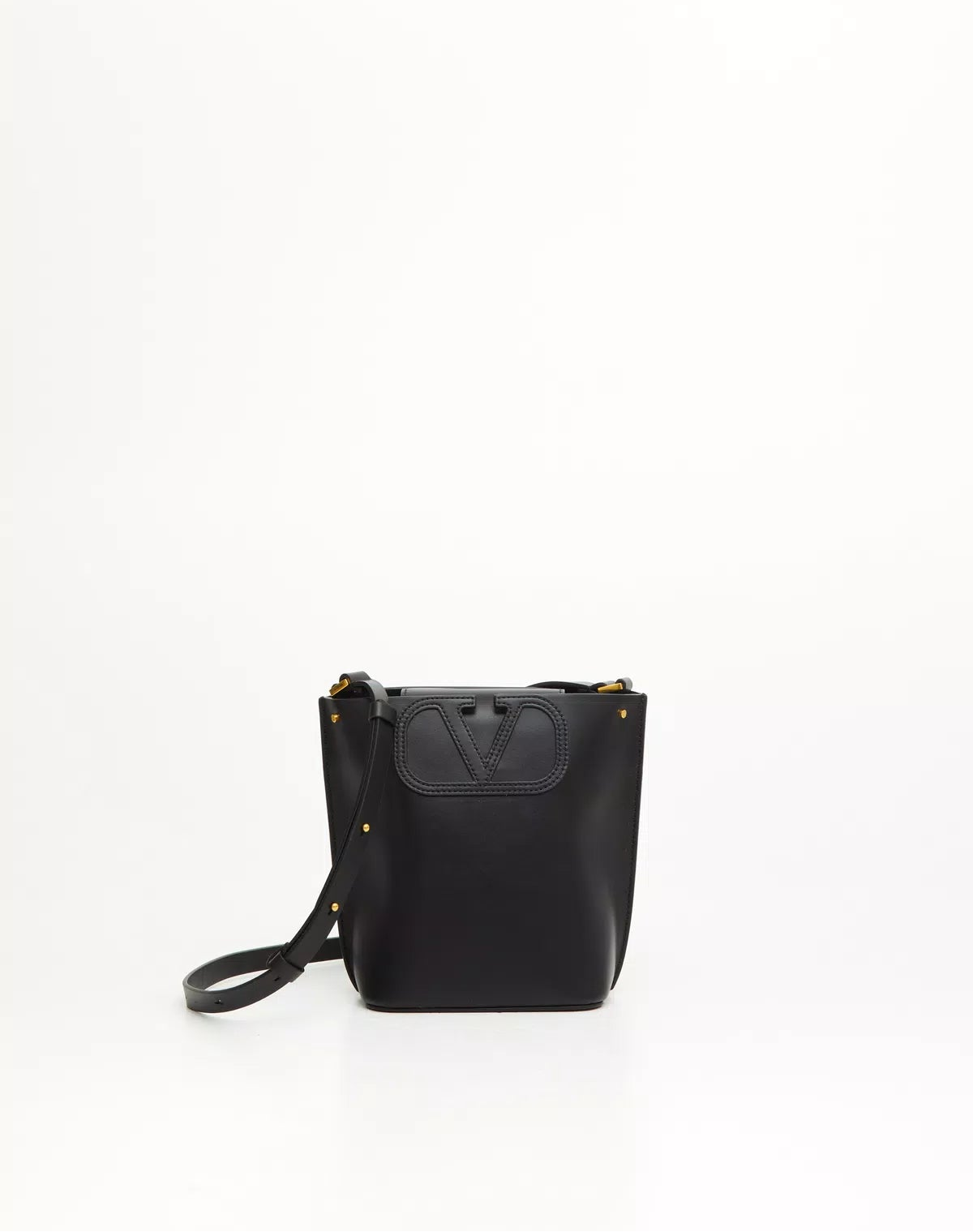 Fill me small calfskin bucket bag