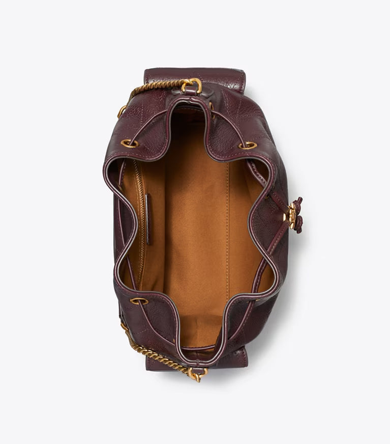 CHARLIE QUILTED DRAWSTRING SHOULDER BAG
