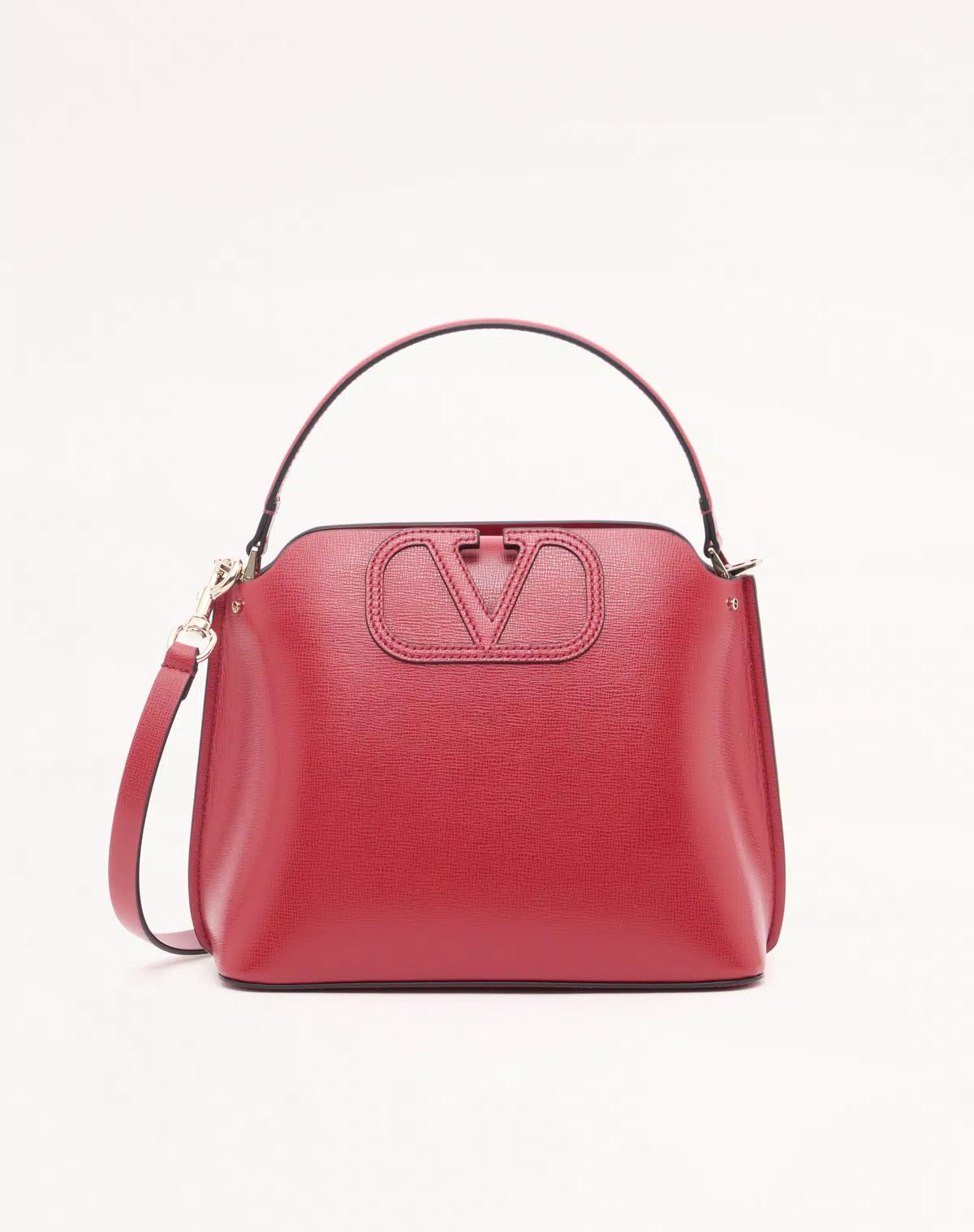 Fill me handbag in grainy calfskin
