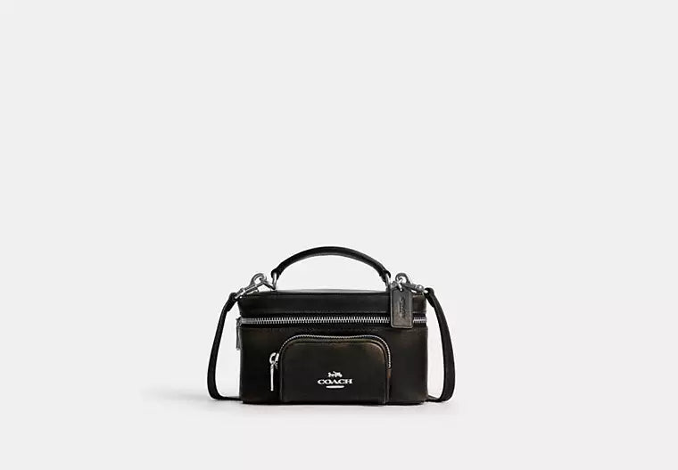 Rainer Crossbody Bag 18 With Pocket In Loved Leather