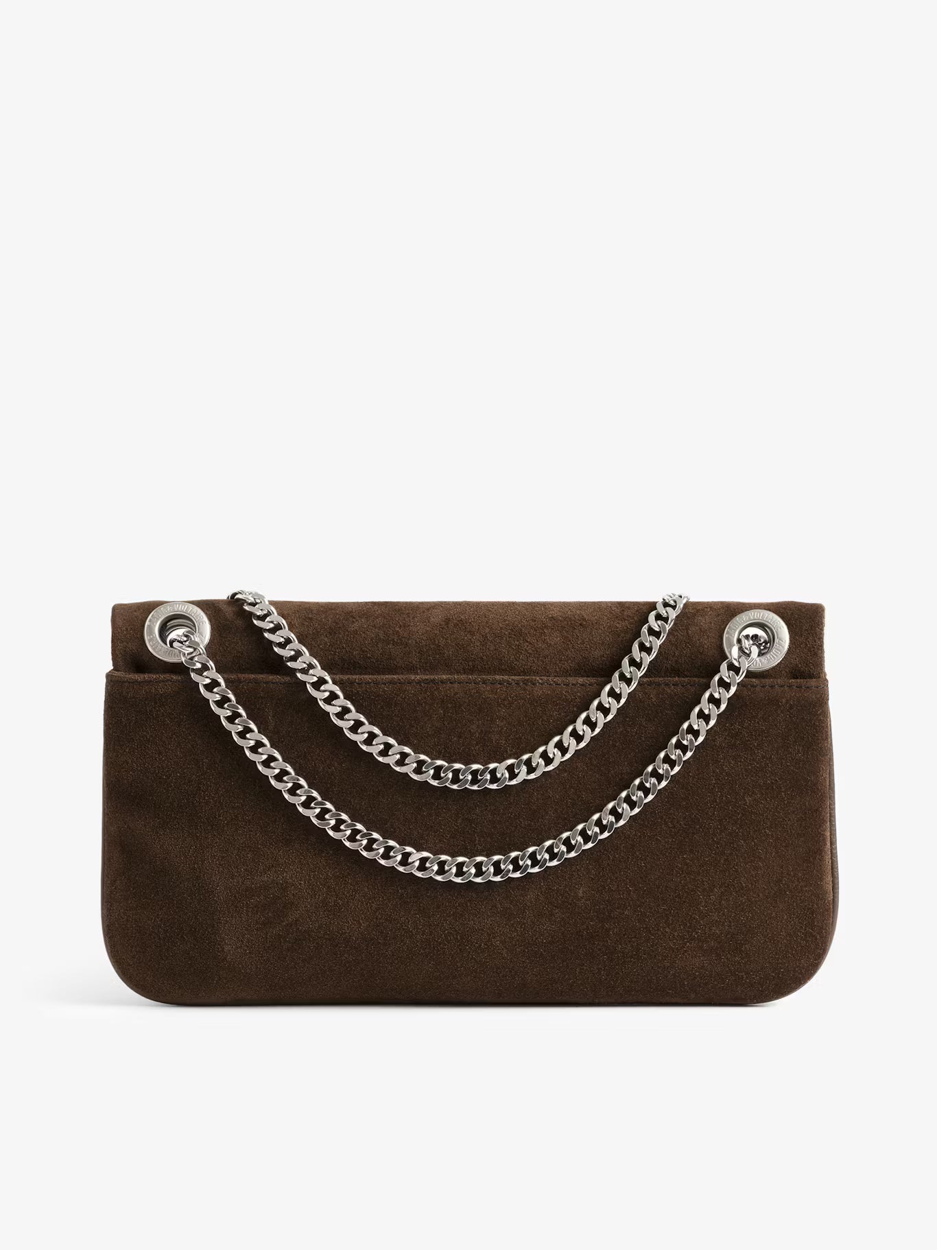 Rock II Suede Clutch
