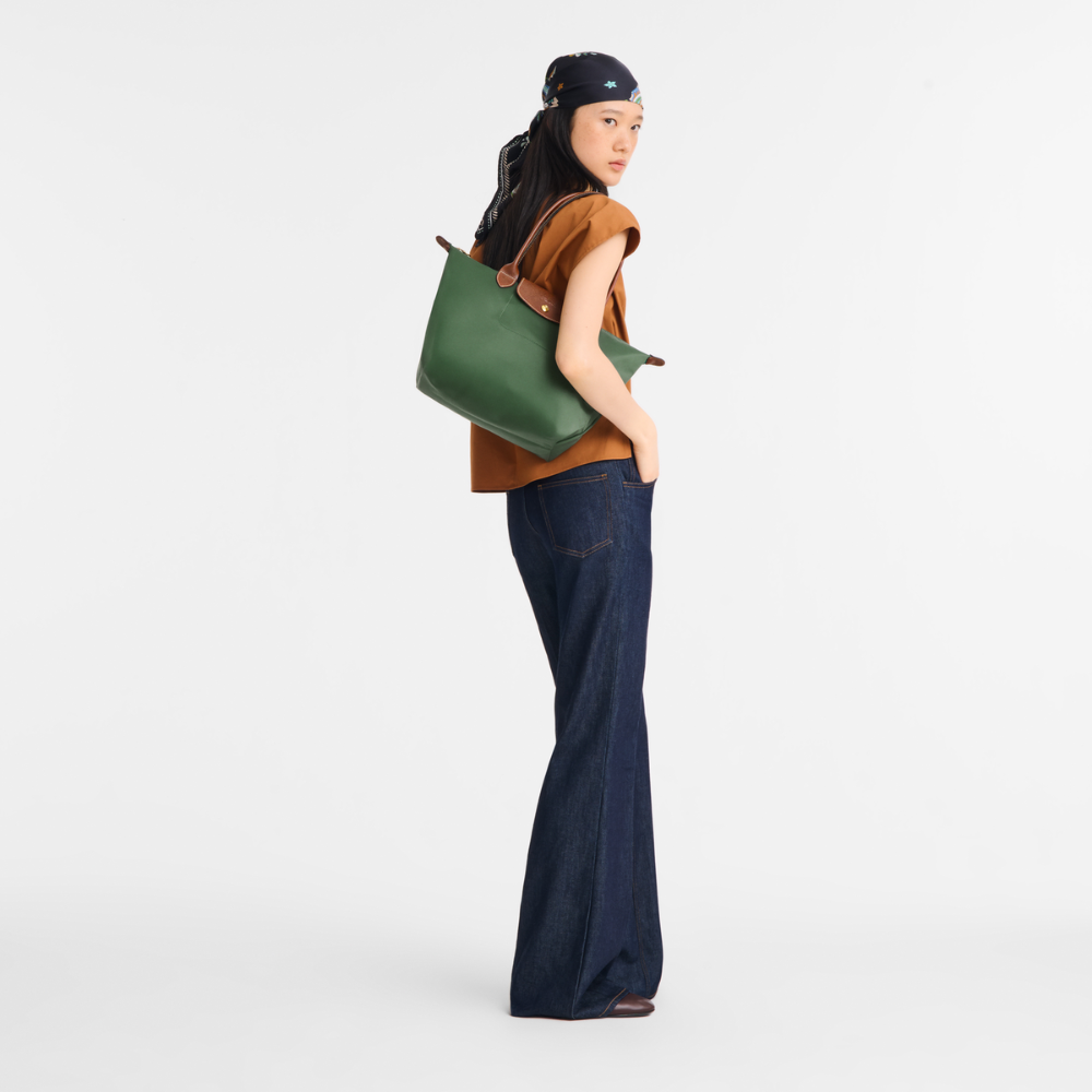 LE PLIAGE ORIGINAL M TOTE BAG British Green