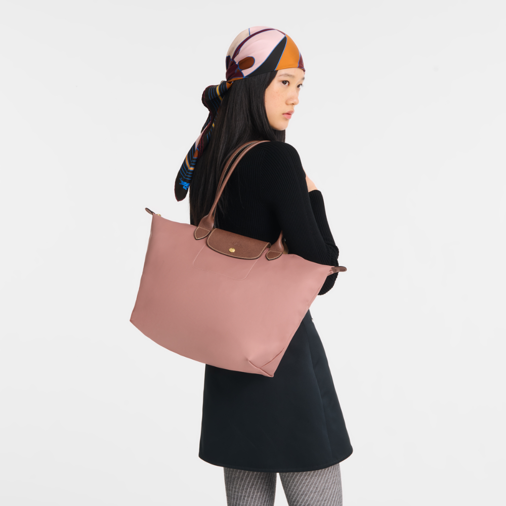Le Pliage Original L Tote bag Pink Tea