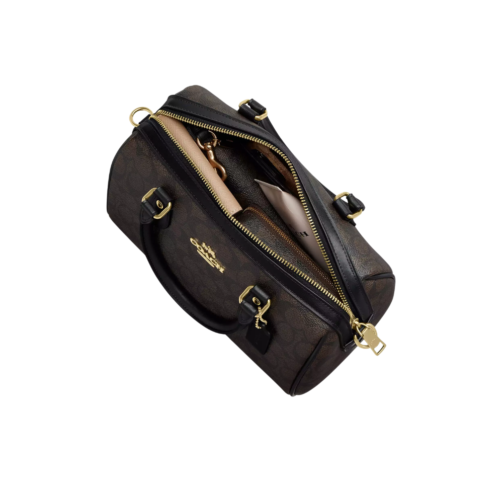 Rowan Satchel Bag In Signature Canvas