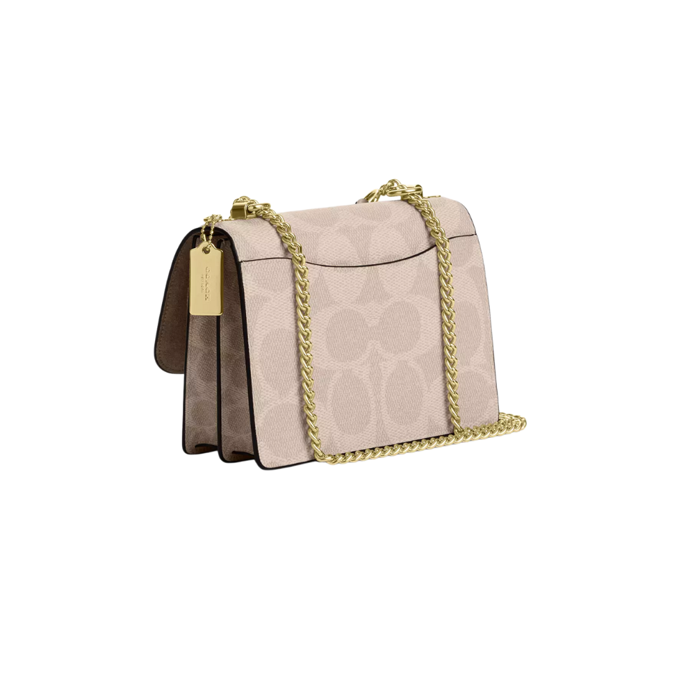 Klare Crossbody Bag In Blocked Signature Canvas