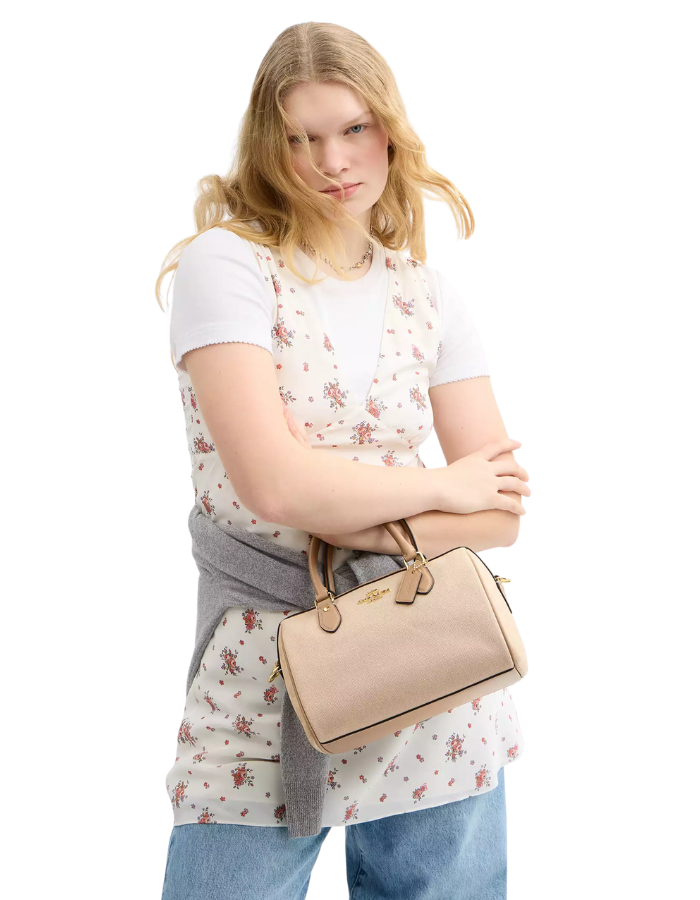 Rowan Satchel Bag In Signature Canvas