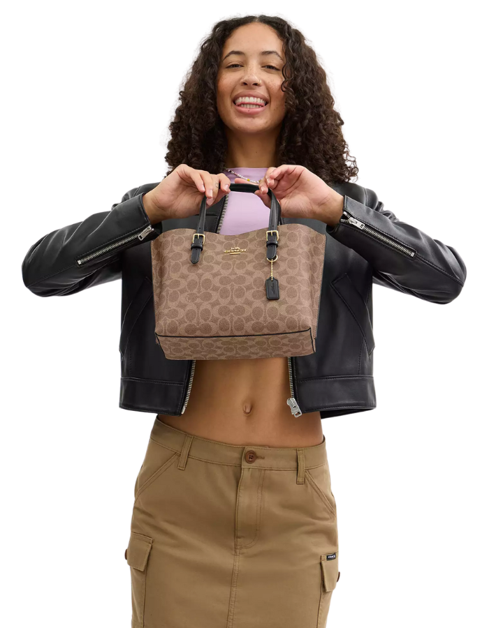 Mollie Tote Bag 25 In Signature Canvas