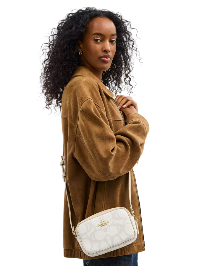 Mini Jamie Camera Bag In Sketch Signature Canvas