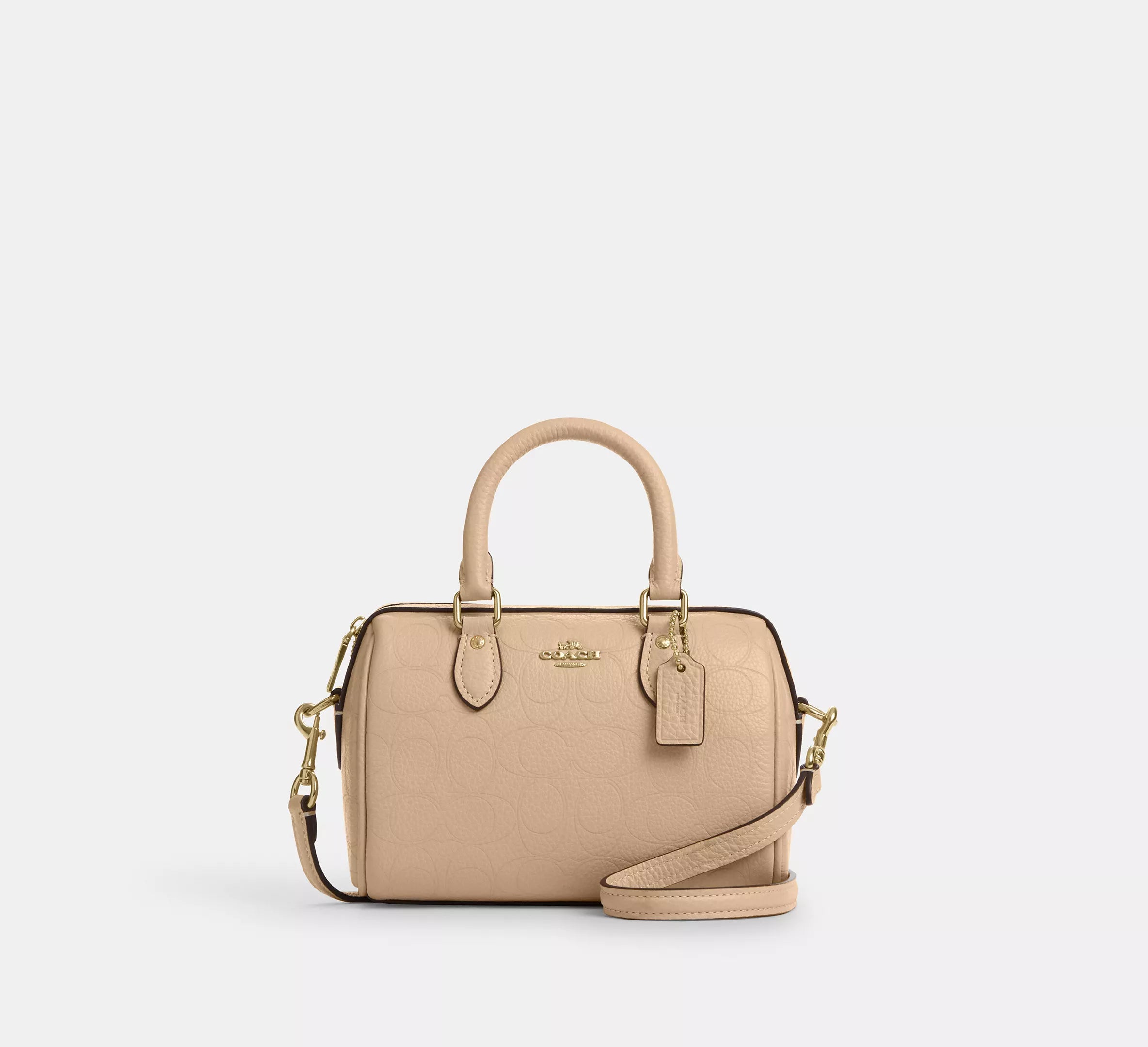 Mini Rowan Crossbody Bag In Signature Leather