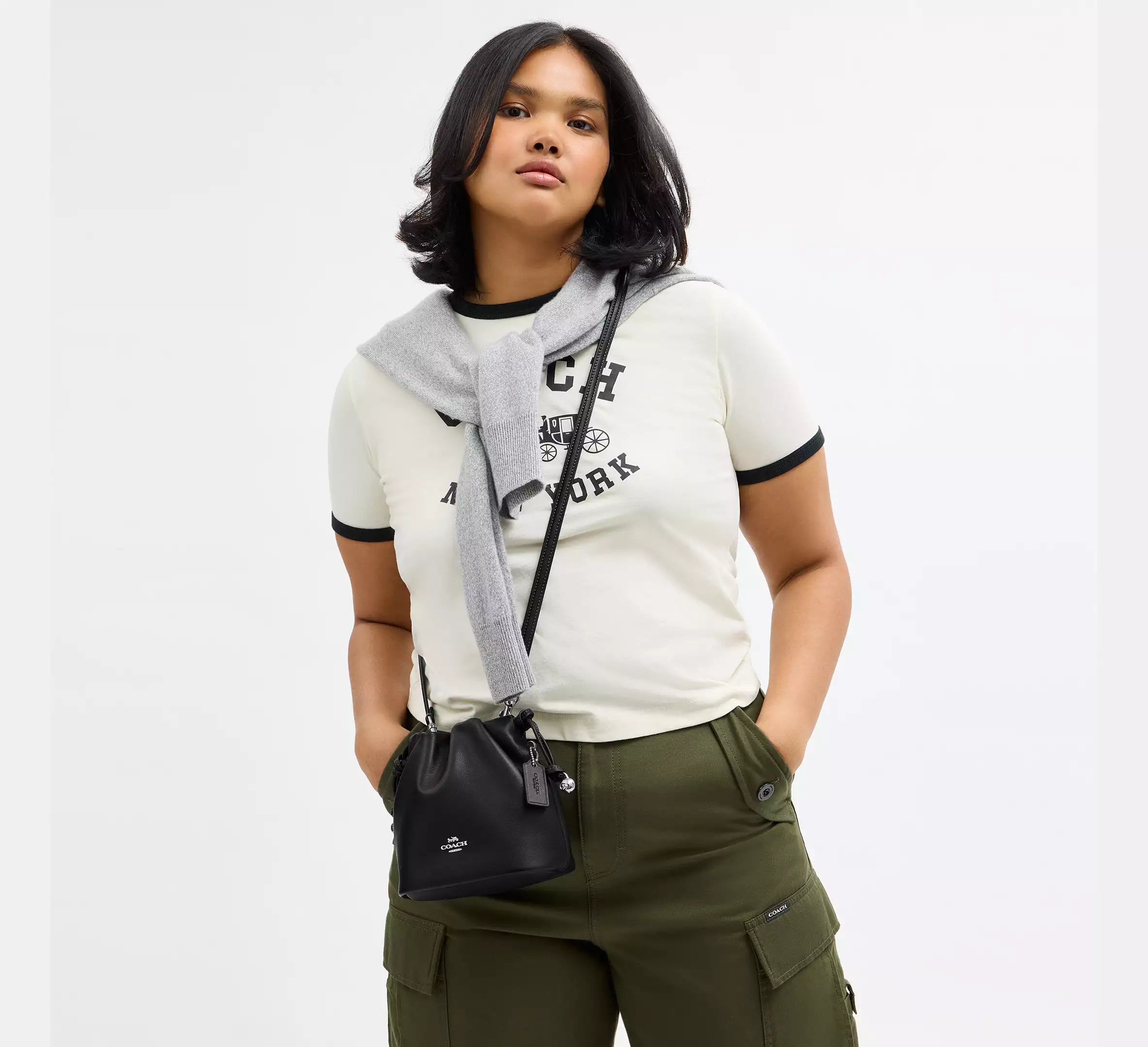 Faye Mini Drawstring Bag