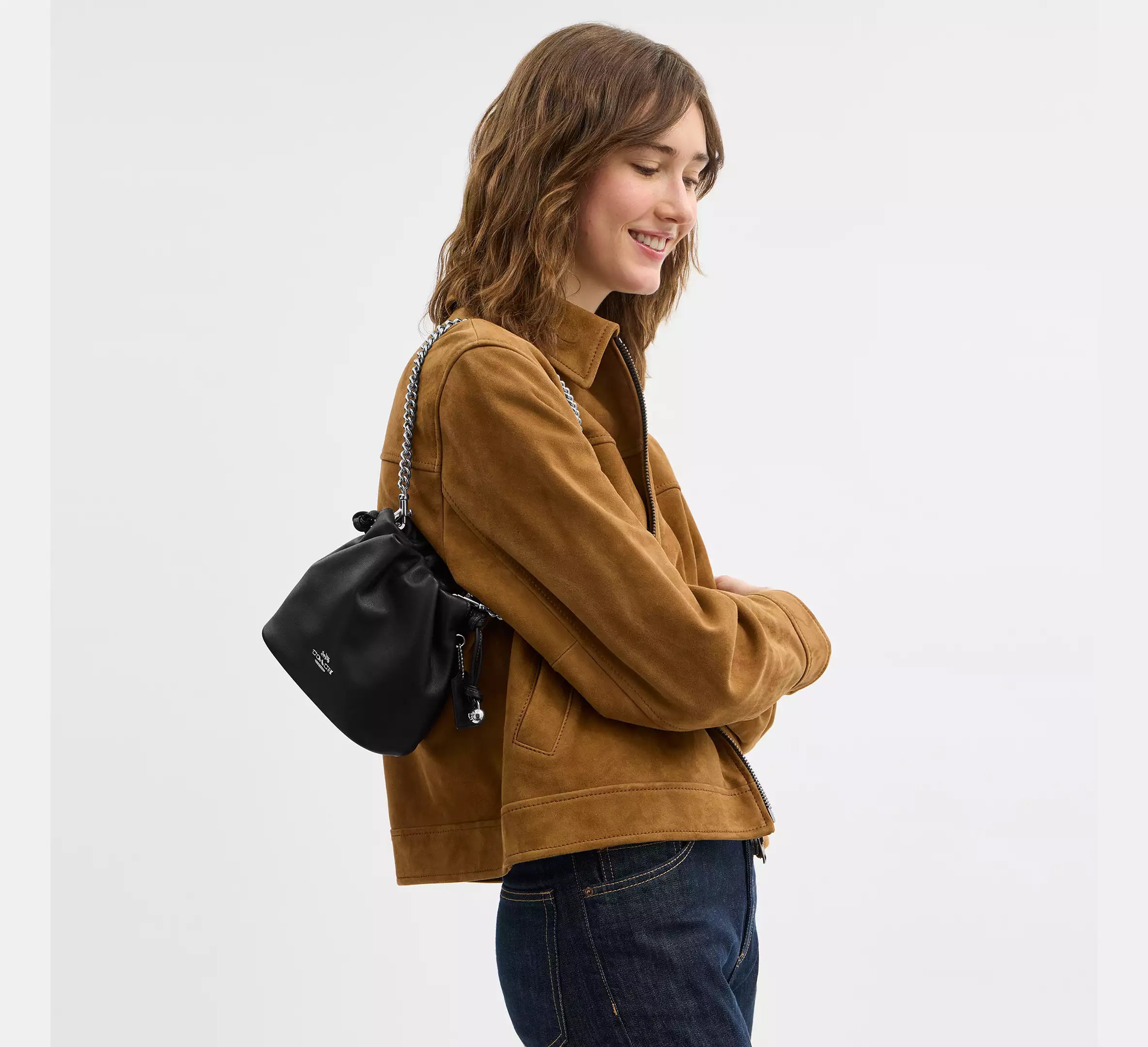 Faye Mini Drawstring Bag