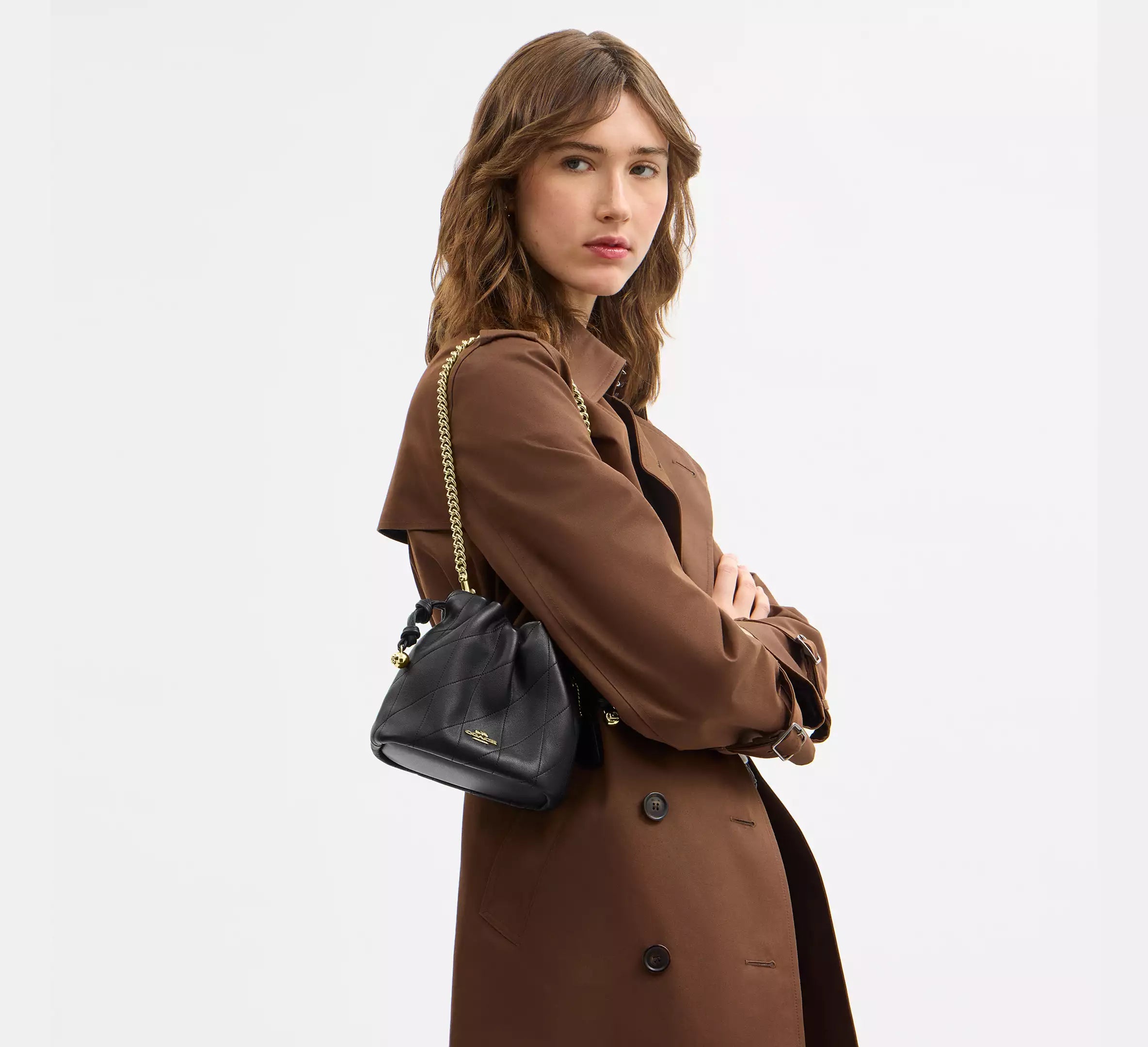 Faye Mini Drawstring Bag