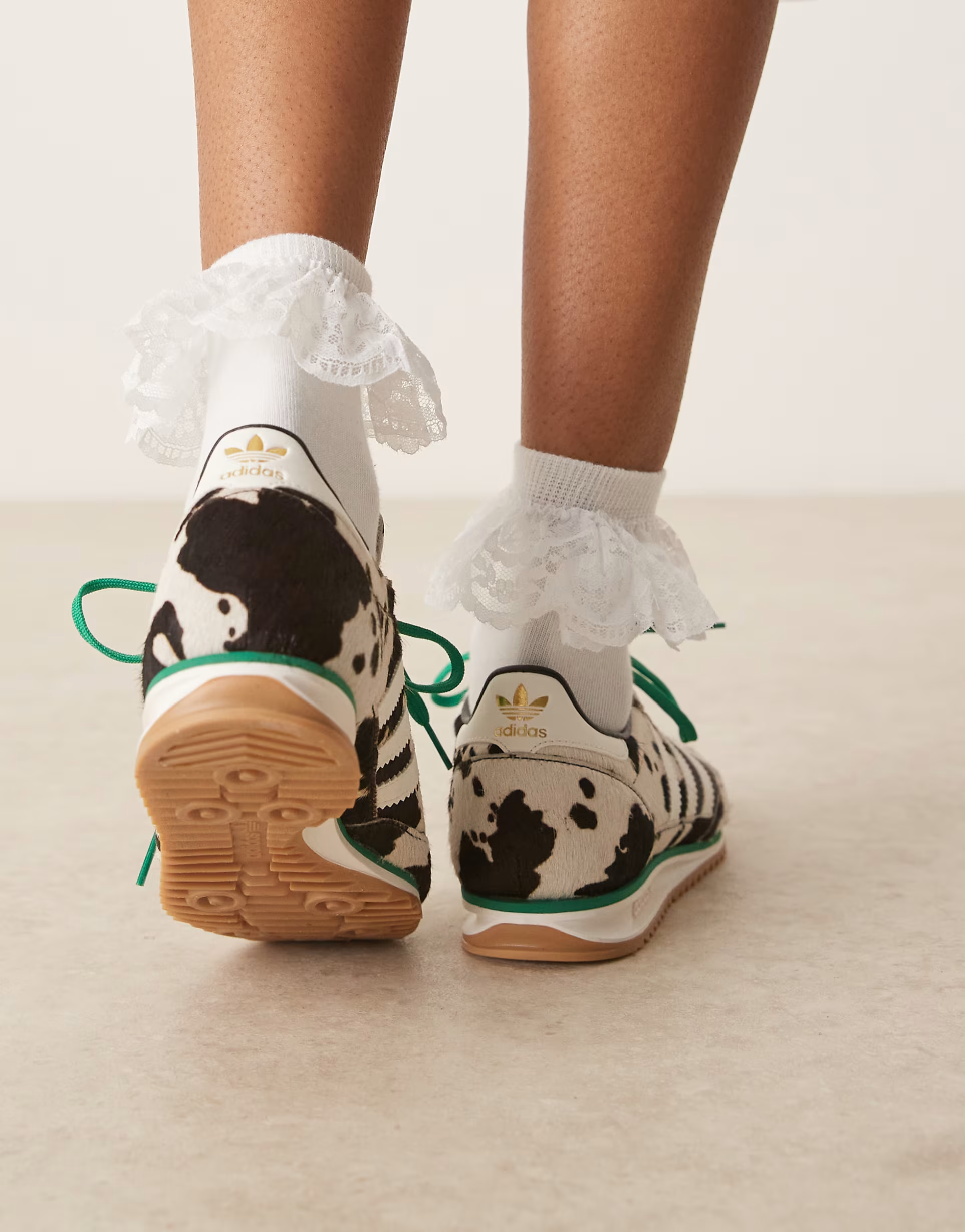 Adidas SL 72 OG in cow print