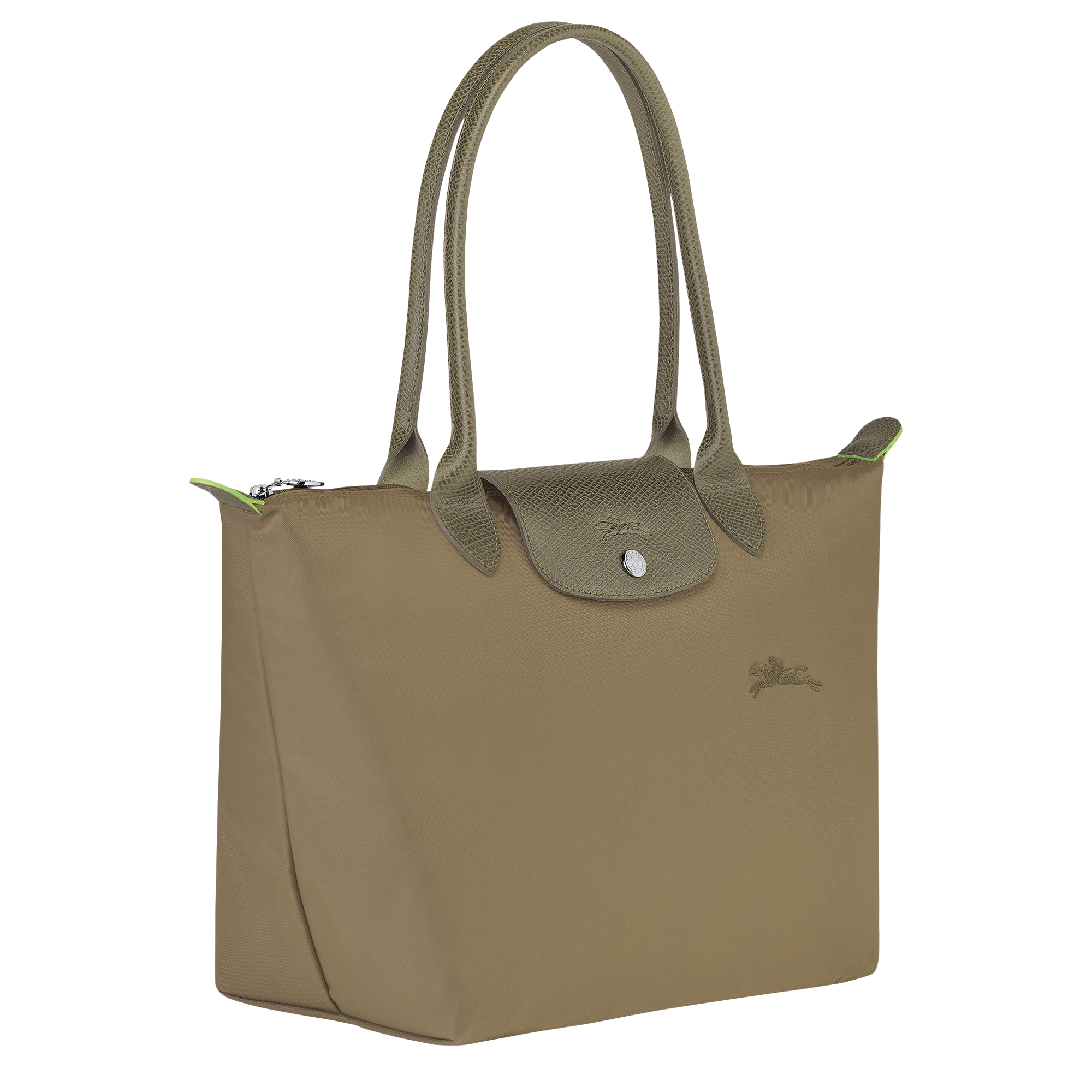 Le Pliage Green M Tote bag - Artichoke
