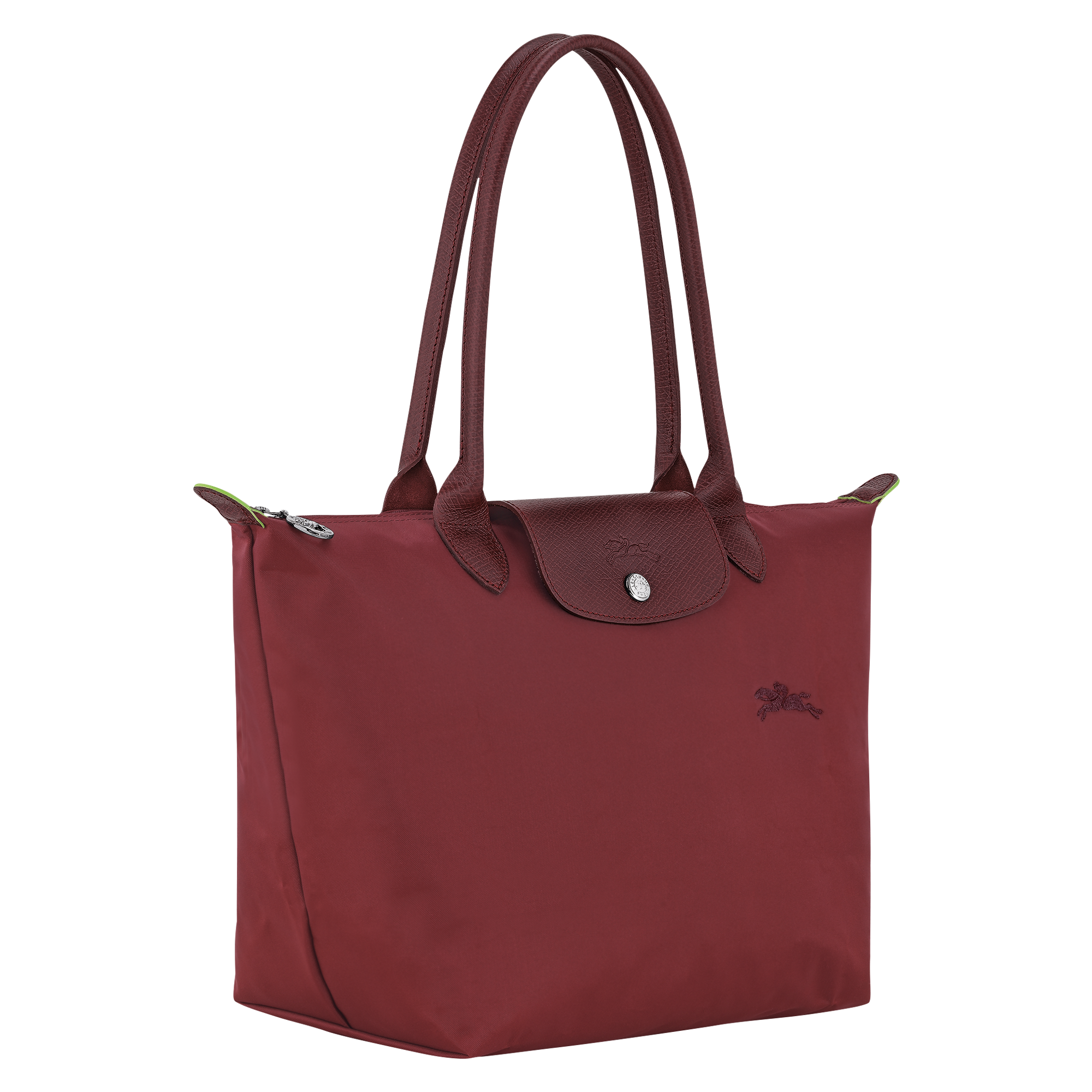 Le Pliage Green M Tote bag - Pomegranate