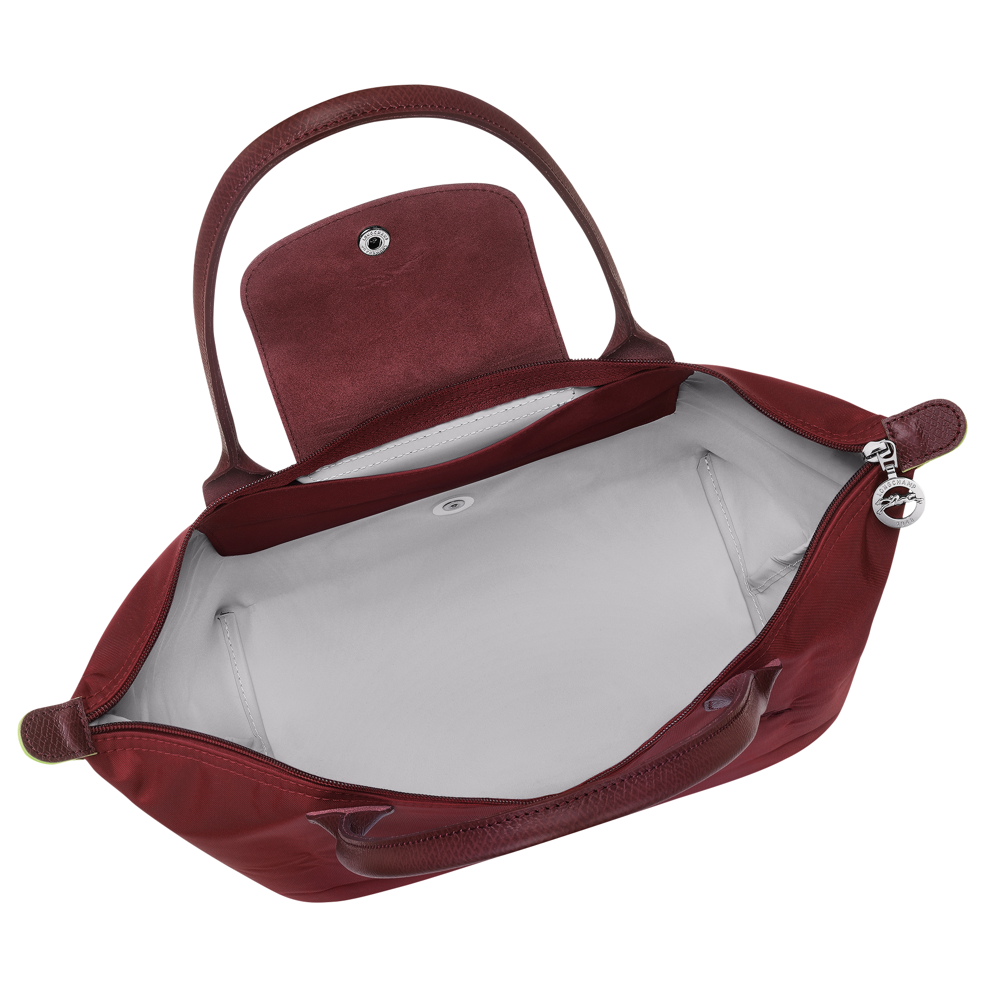 Le Pliage Green M Tote bag - Pomegranate