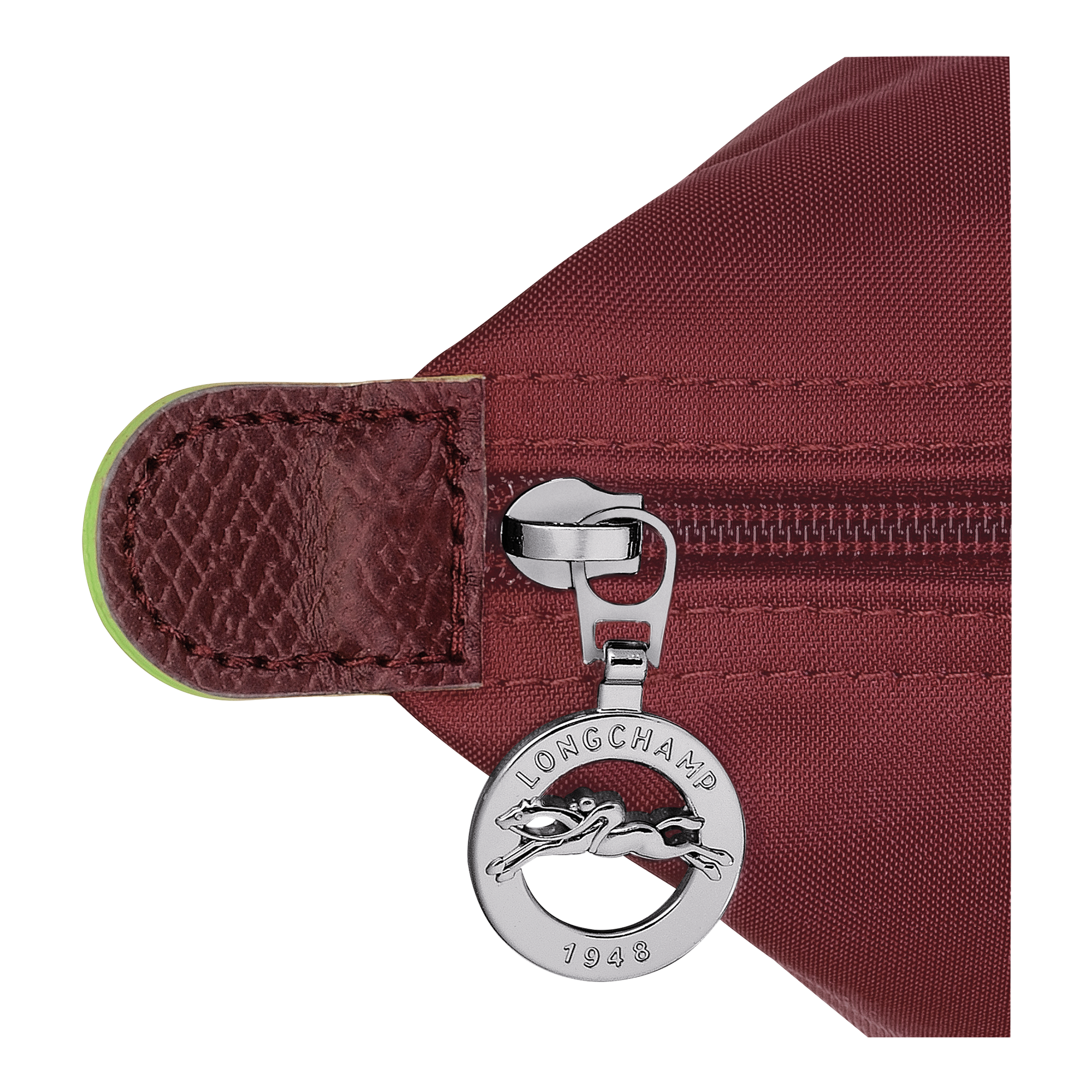 Le Pliage Green M Tote bag - Pomegranate