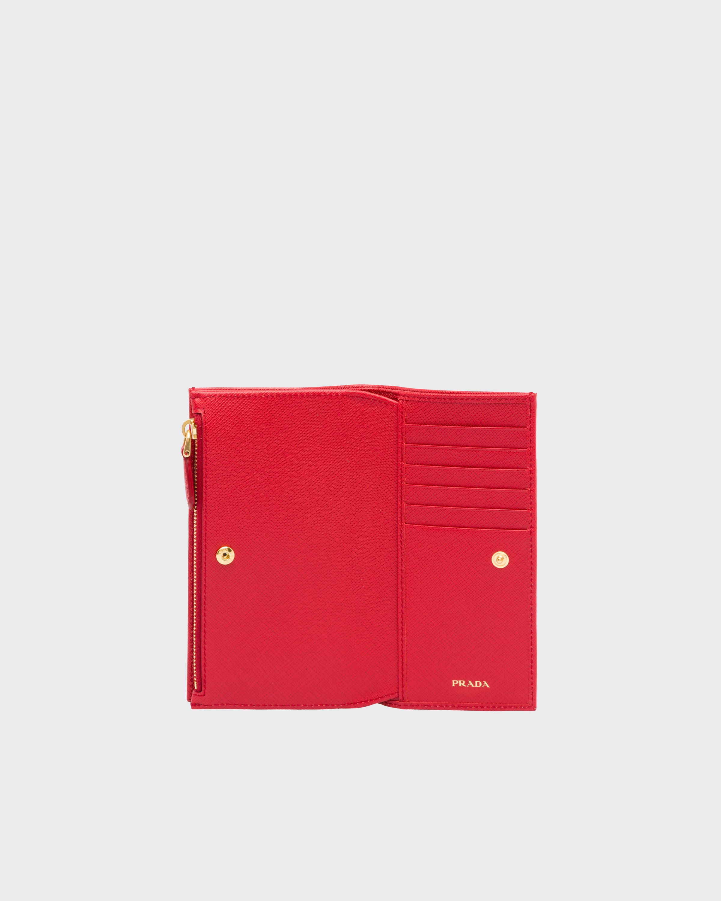 Large Saffiano leather wallet