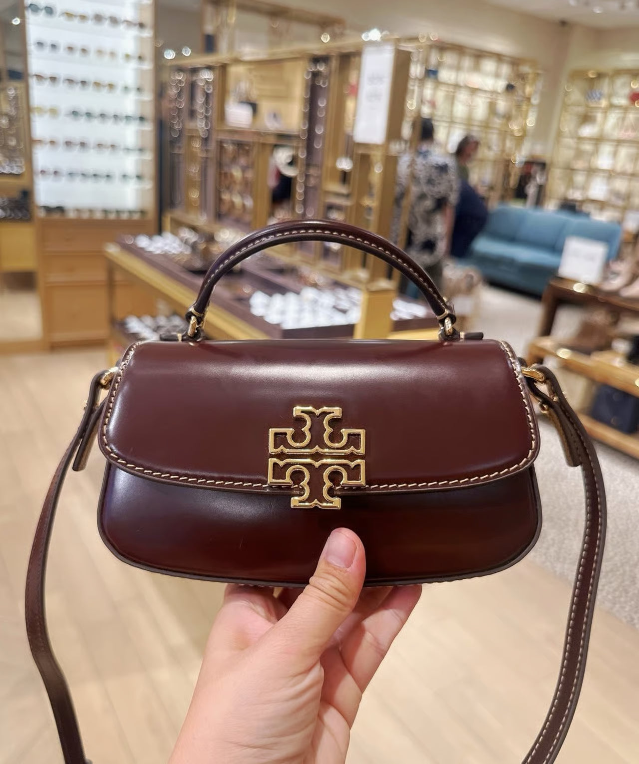 Britten Mini top handle Tempranillo