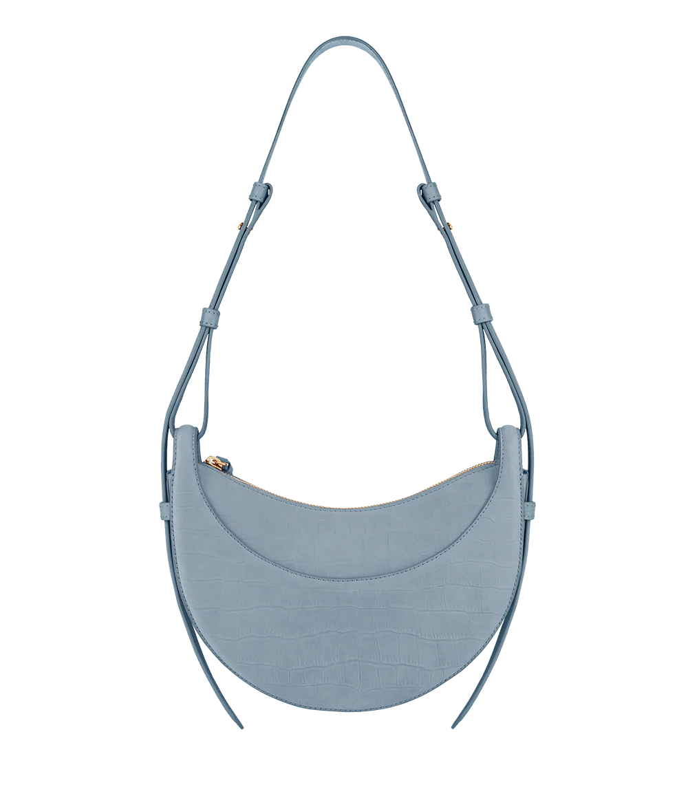 Numéro Dix Crocodile Nubuck Polar