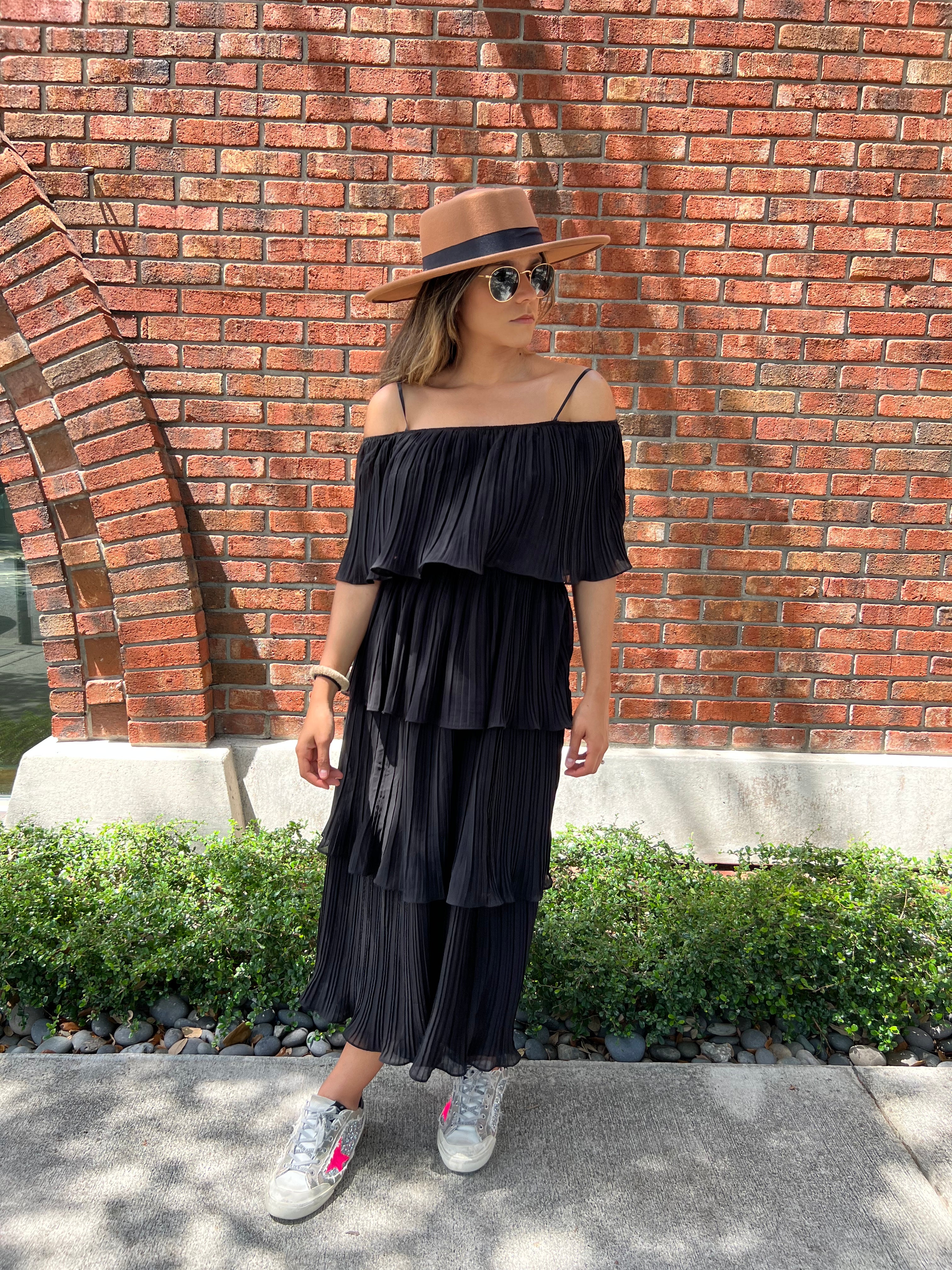 KANG KANG PLEATED DRESS